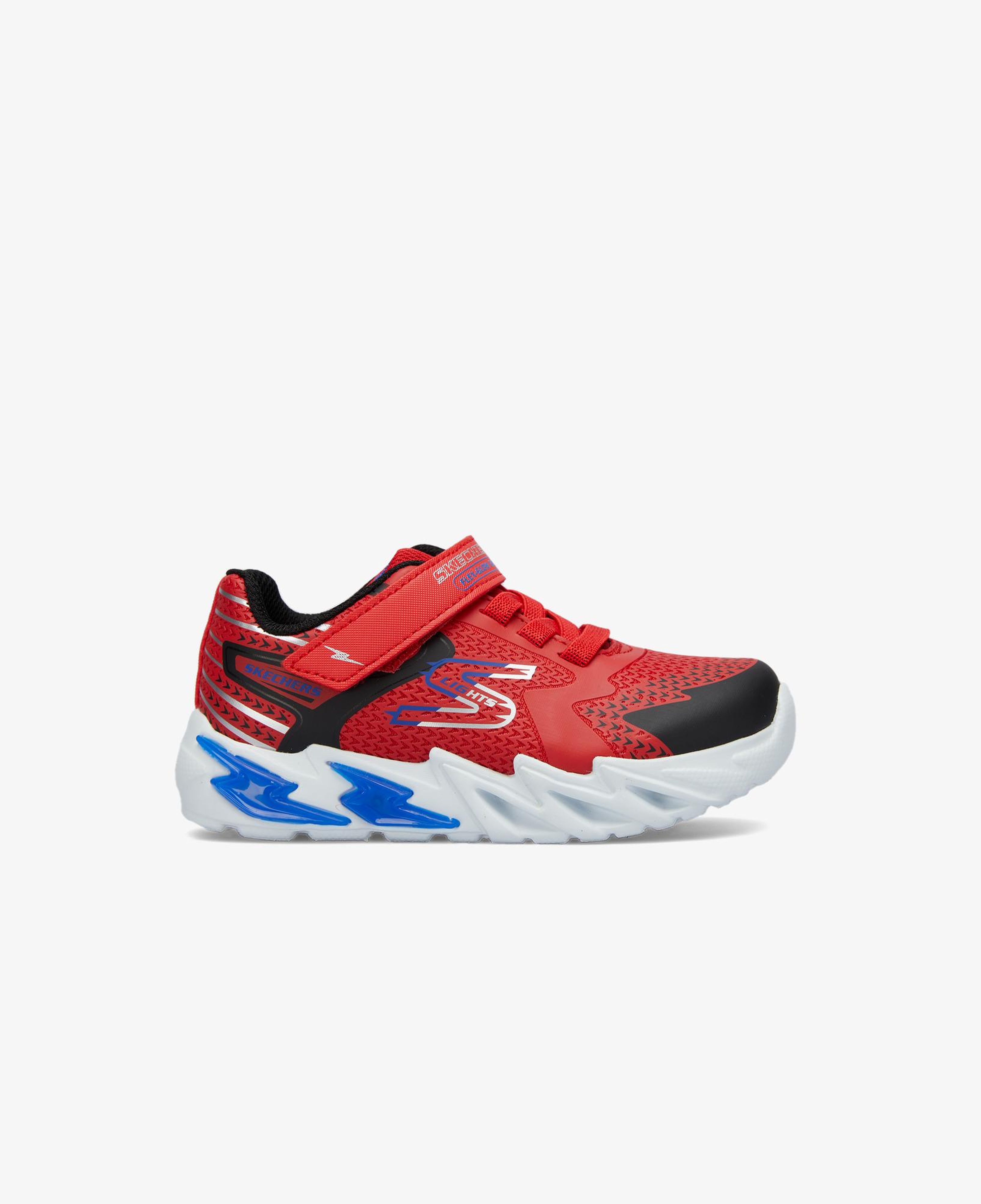 Skechers Flex-Glow Bolt Bebek Kırmızı/Siyah Spor Ayakkabı