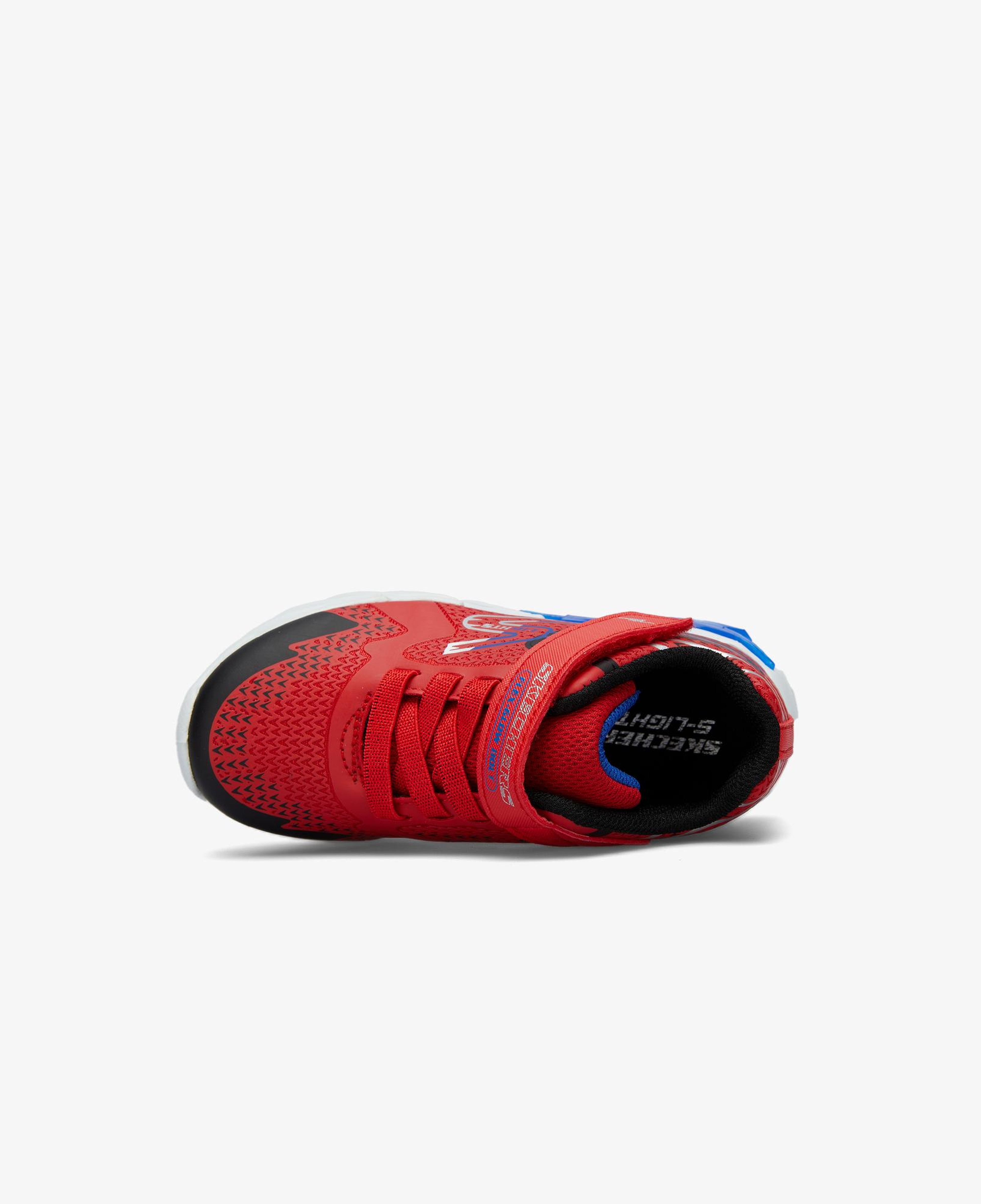 Skechers Flex-Glow Bolt Bebek Kırmızı/Siyah Spor Ayakkabı