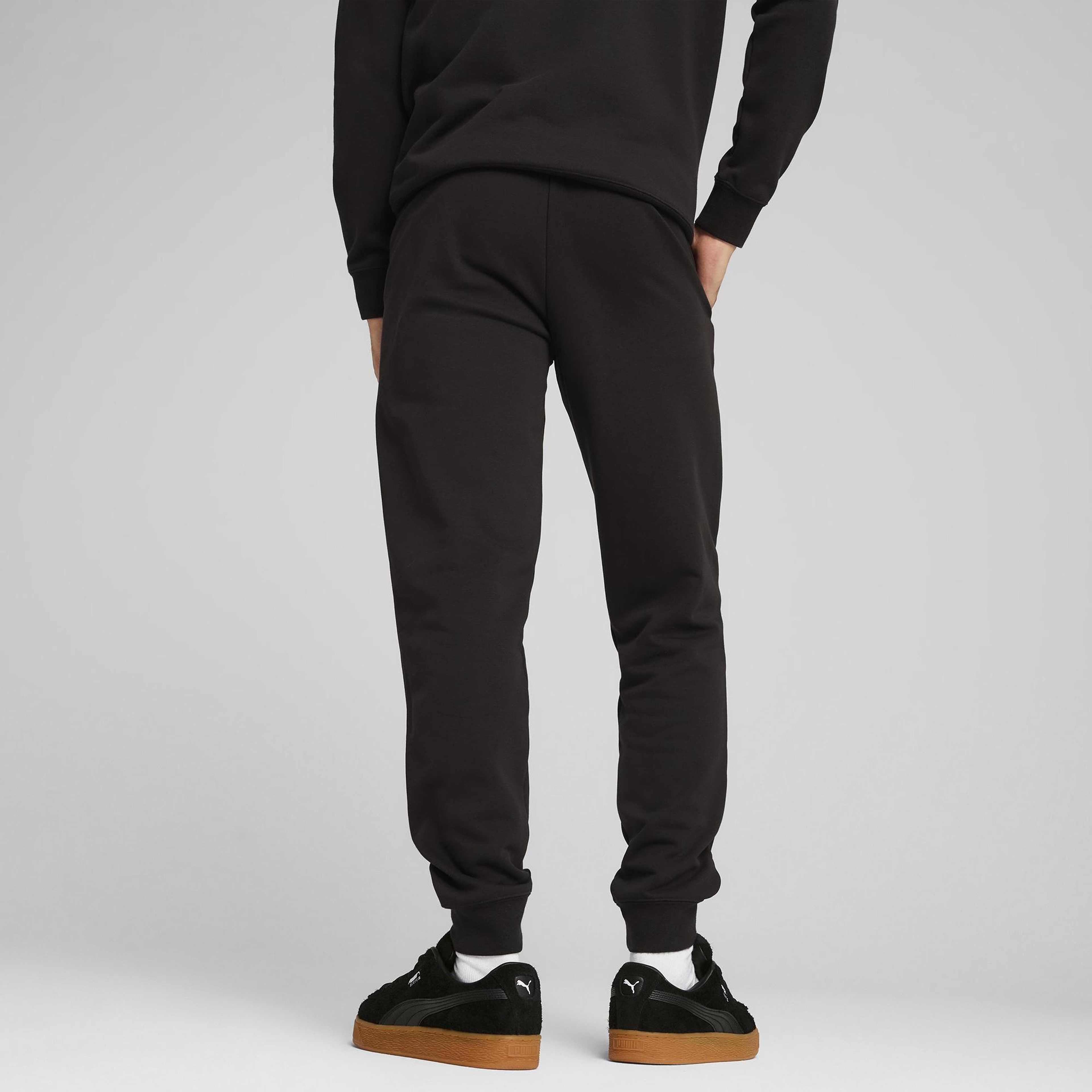 Puma Essentials No 1 Logo Erkek Siyah Eşofman Altı
