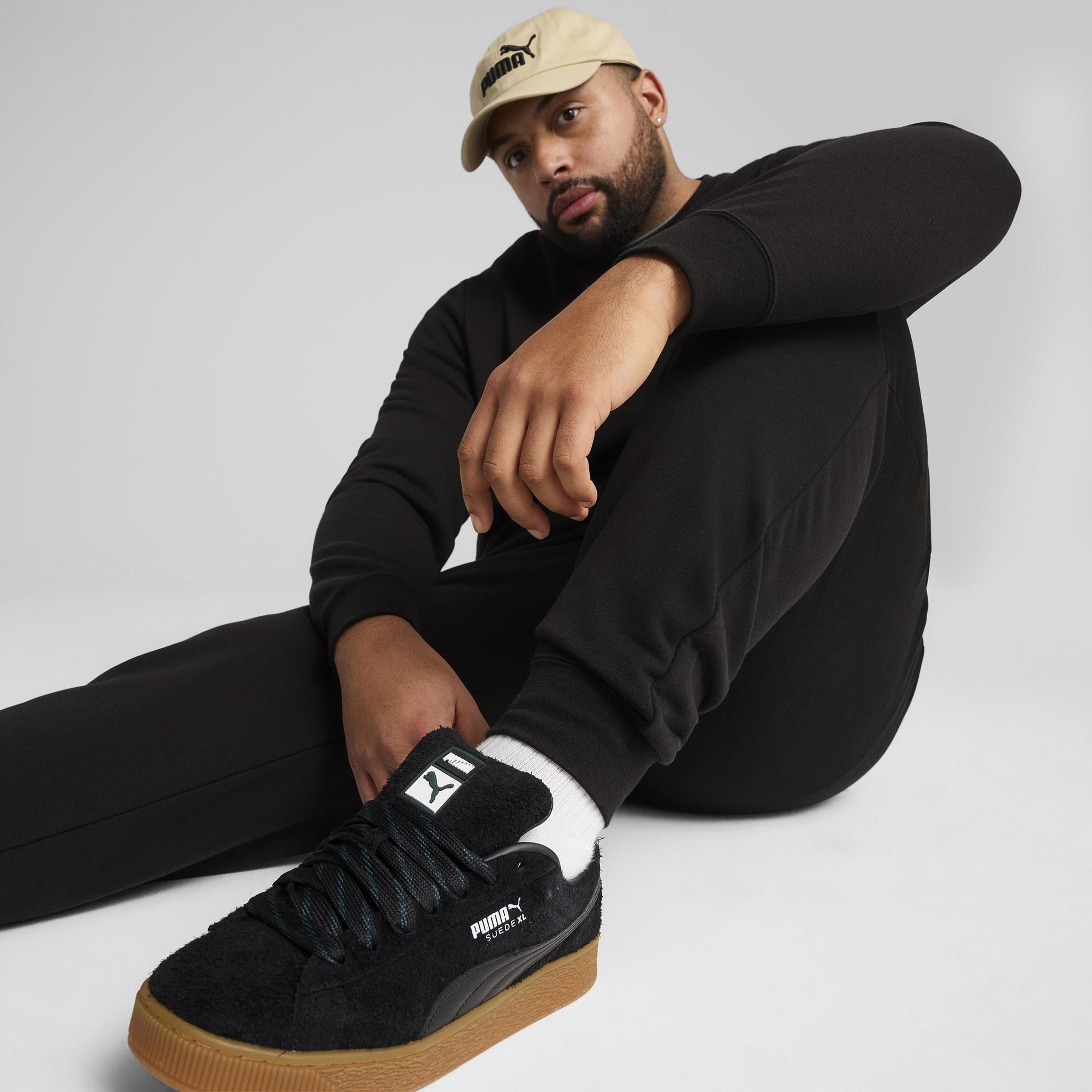 Puma Essentials No 1 Logo Erkek Siyah Eşofman Altı
