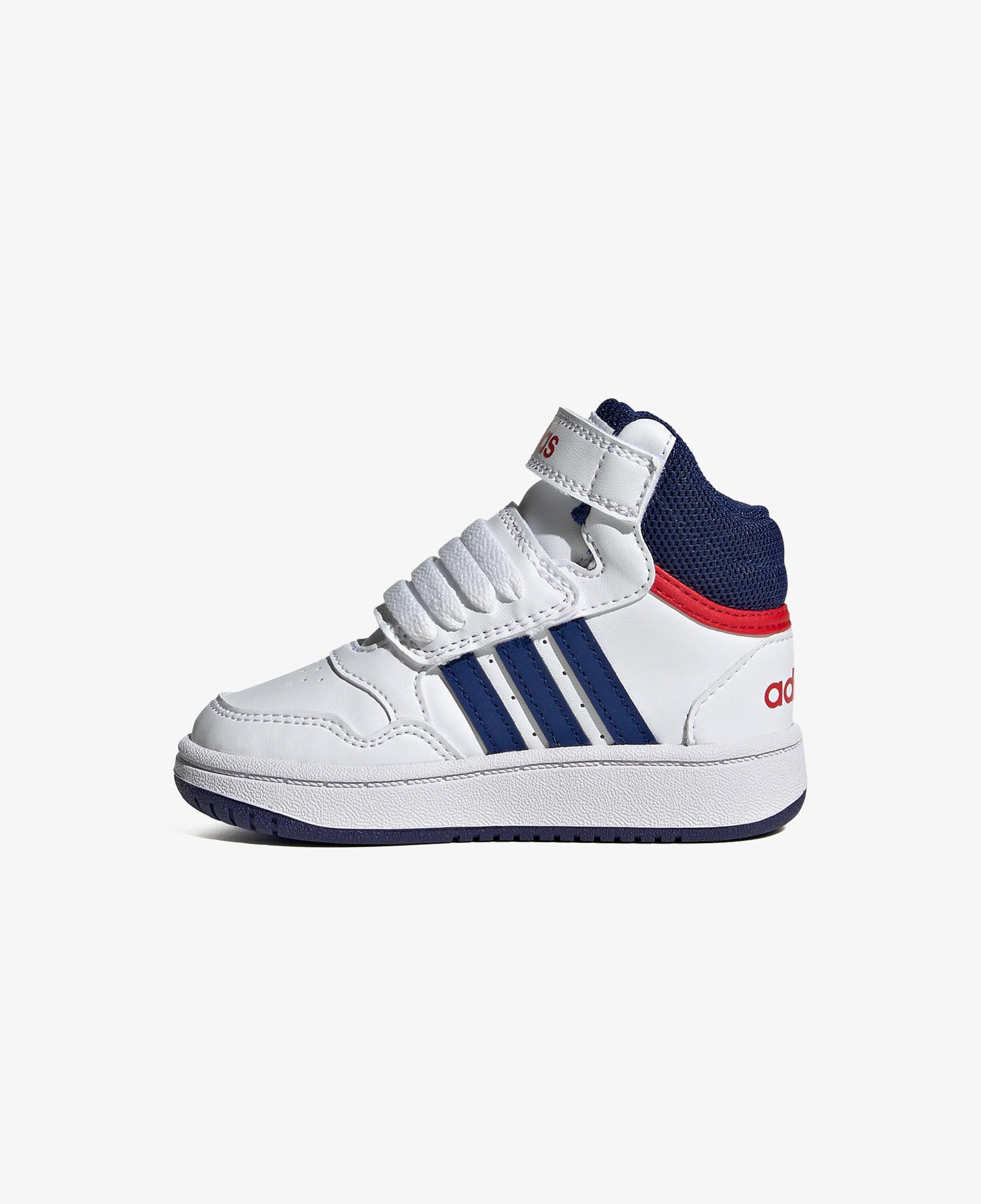 adidas Hoops Mid 3.0 Bebek Beyaz Spor Ayakkabı