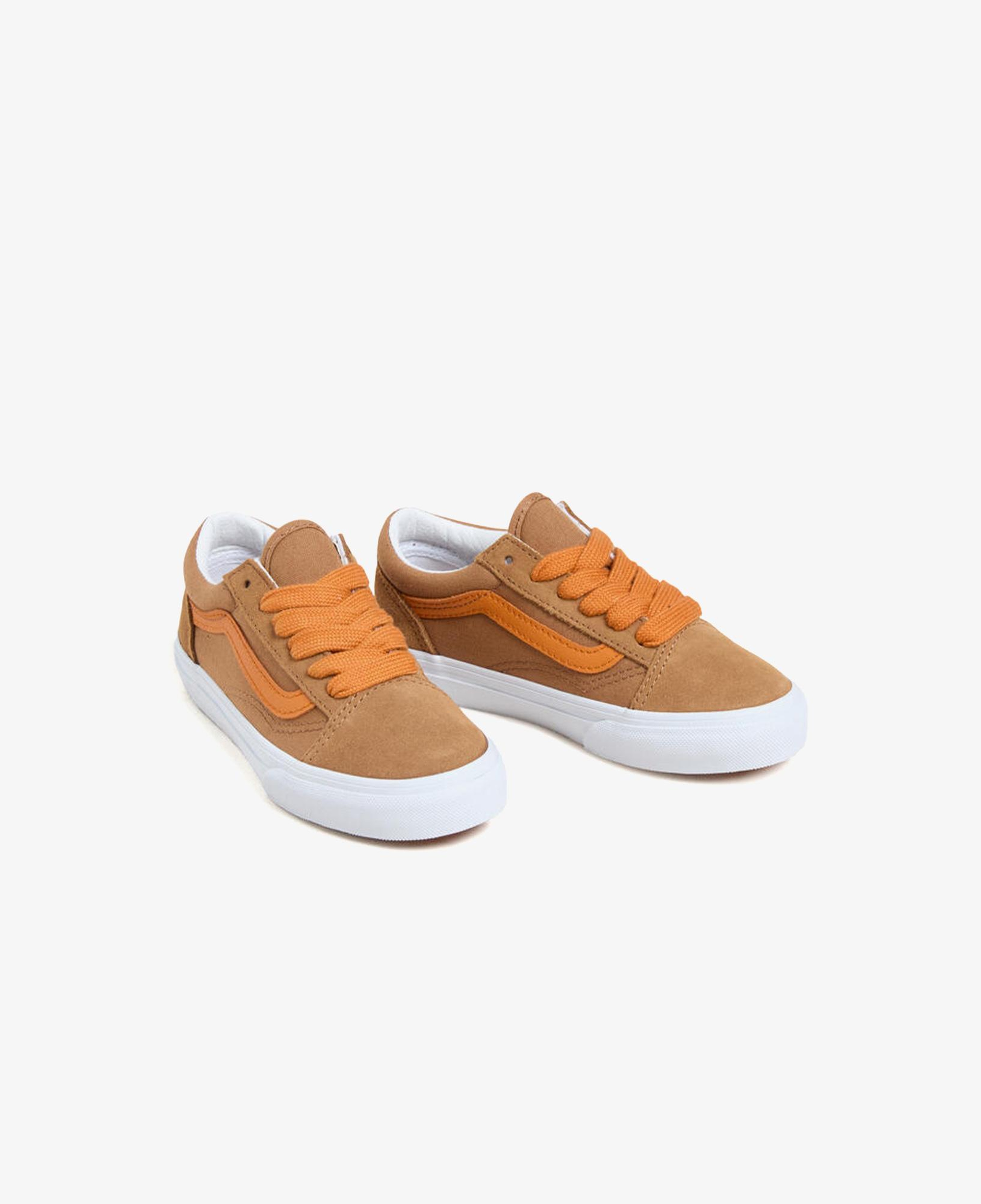 Vans Old Skool Çocuk Kahverengi Sneaker