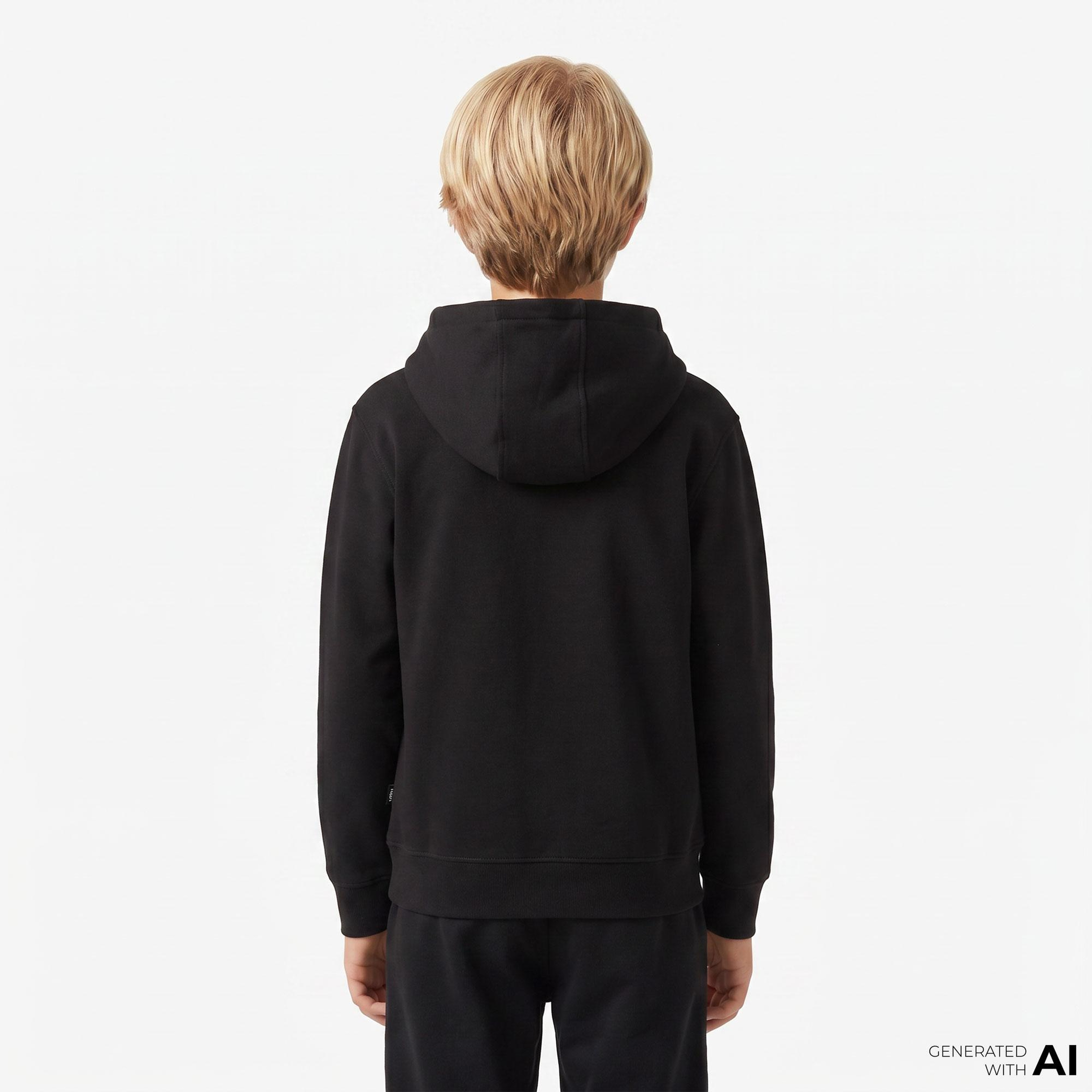 Vans Classic Kids Po Çocuk Siyah Sweatshirt