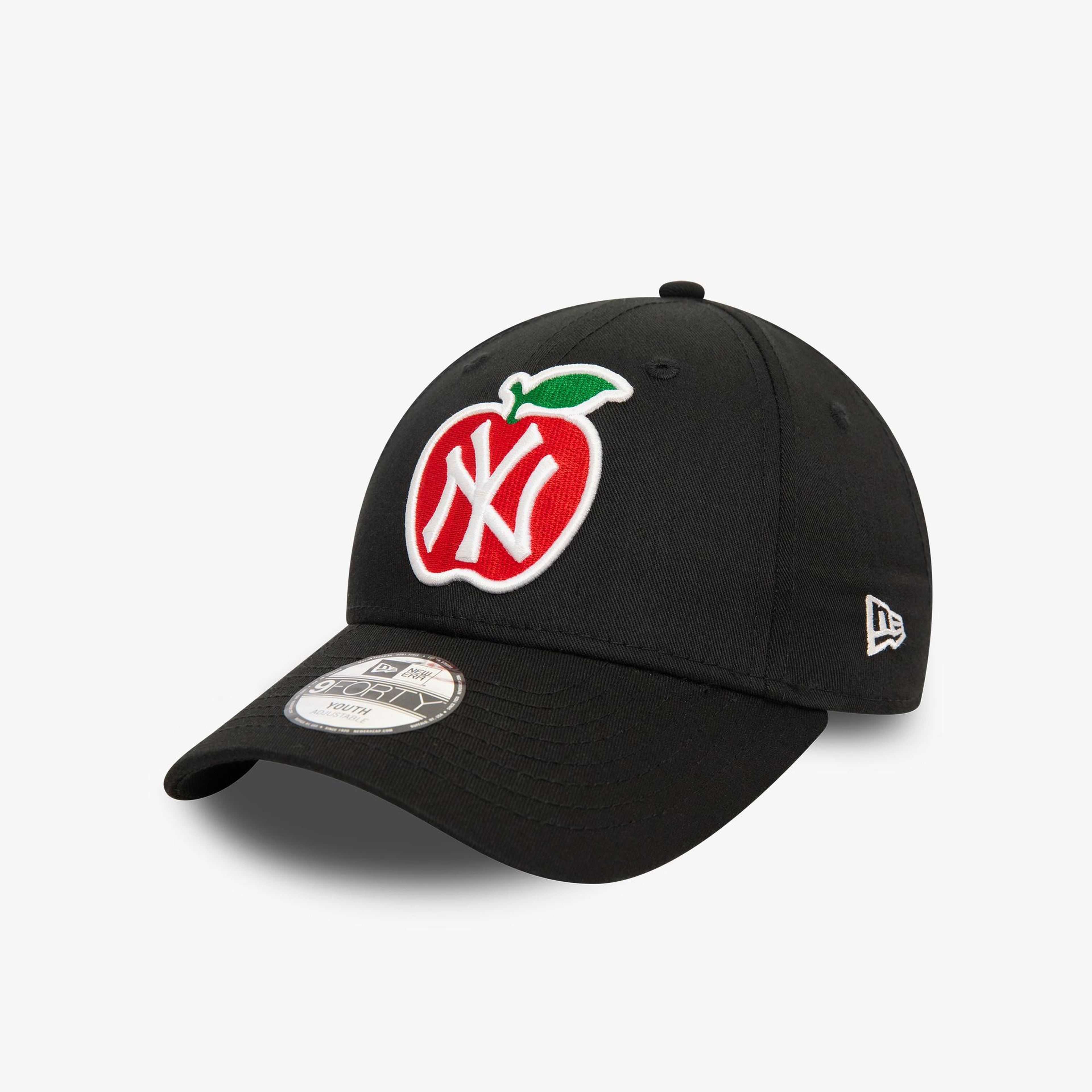 New Era Apple 9Forty Neyyan Çocuk Siyah Şapka