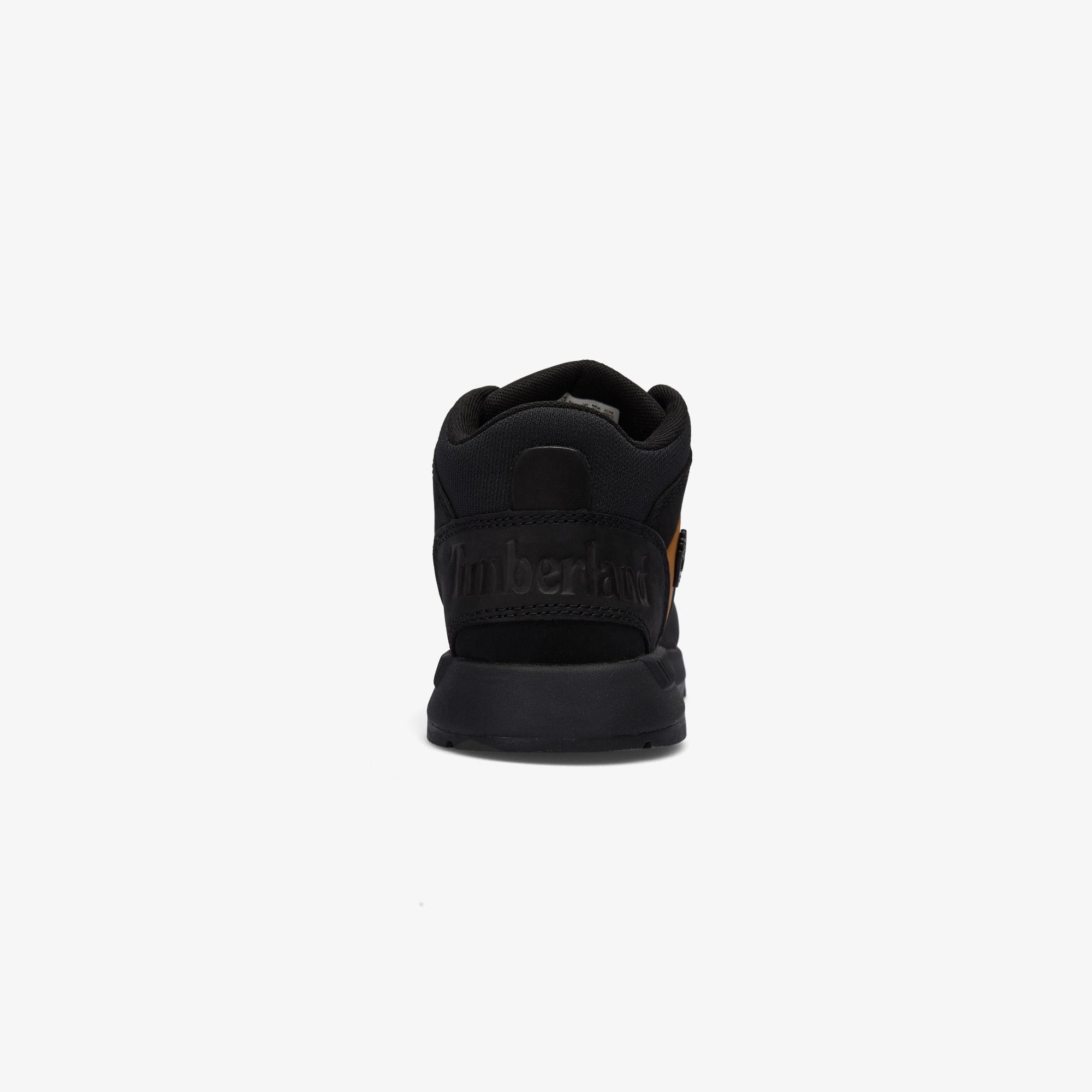 Timberland Sprint Trekker Mid Bungee Çocuk Siyah Outdoor Ayakkabı