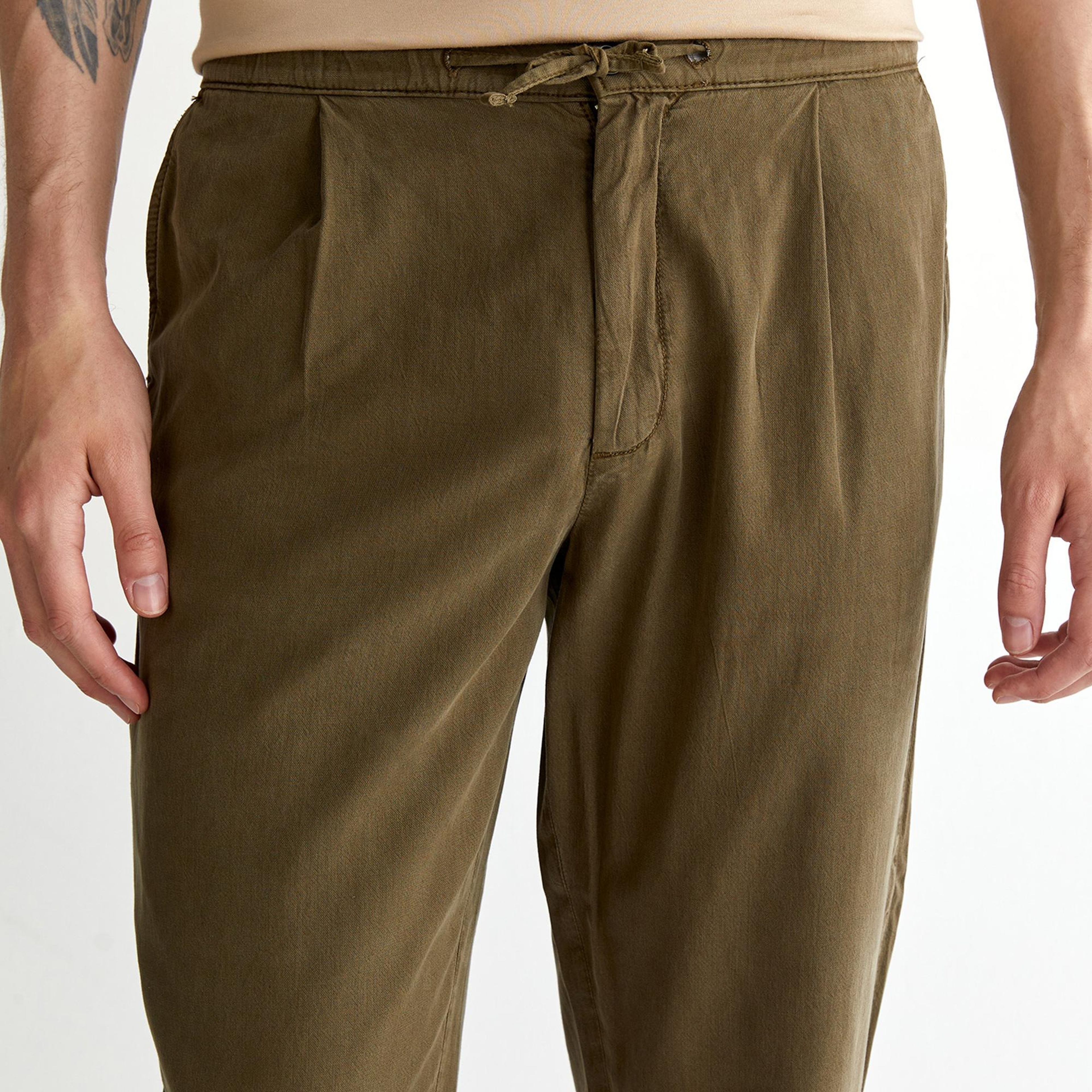 GANT Erkek Yeşil Jogger Fit Pantolon