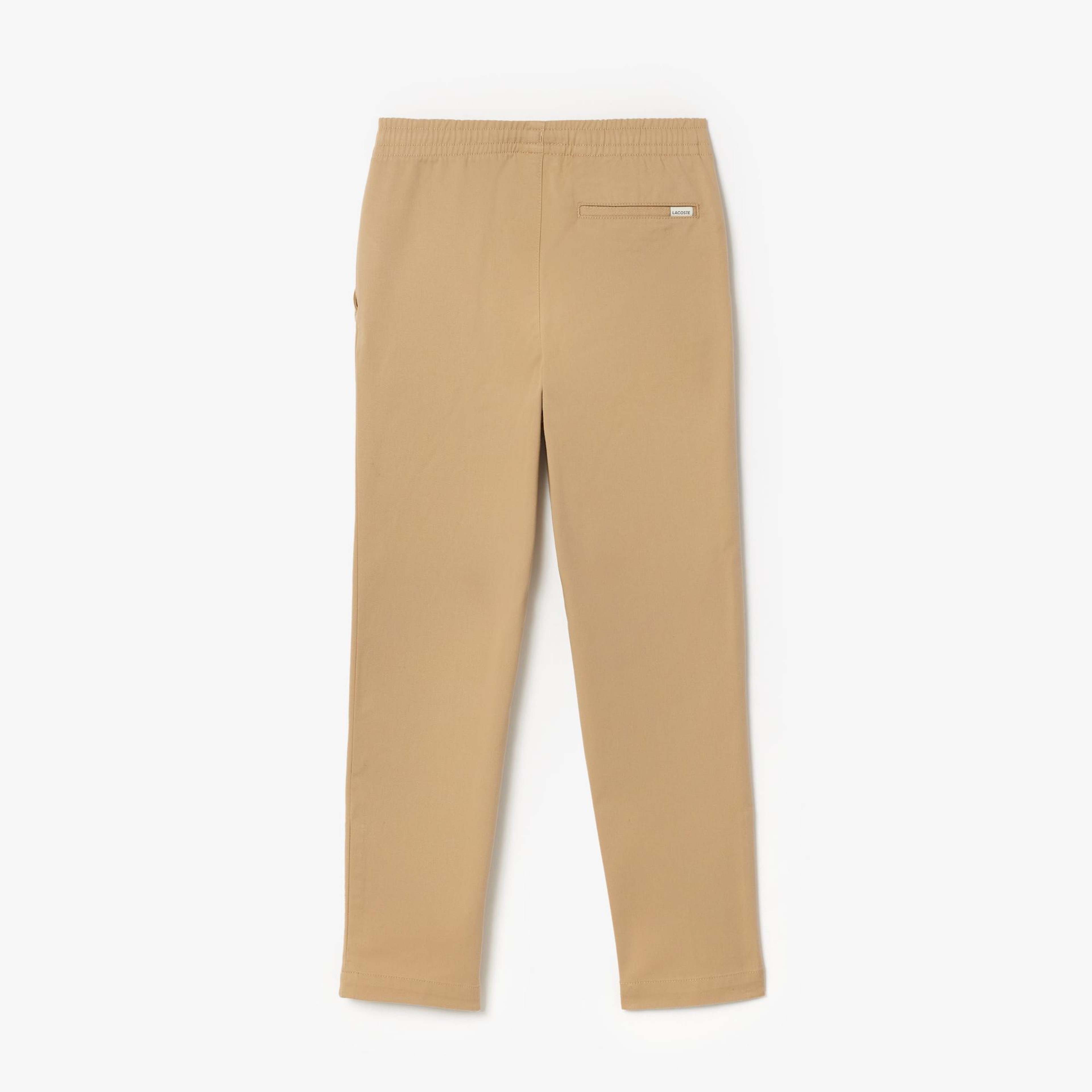 Lacoste Çocuk Regular Fit Bej Pantolon