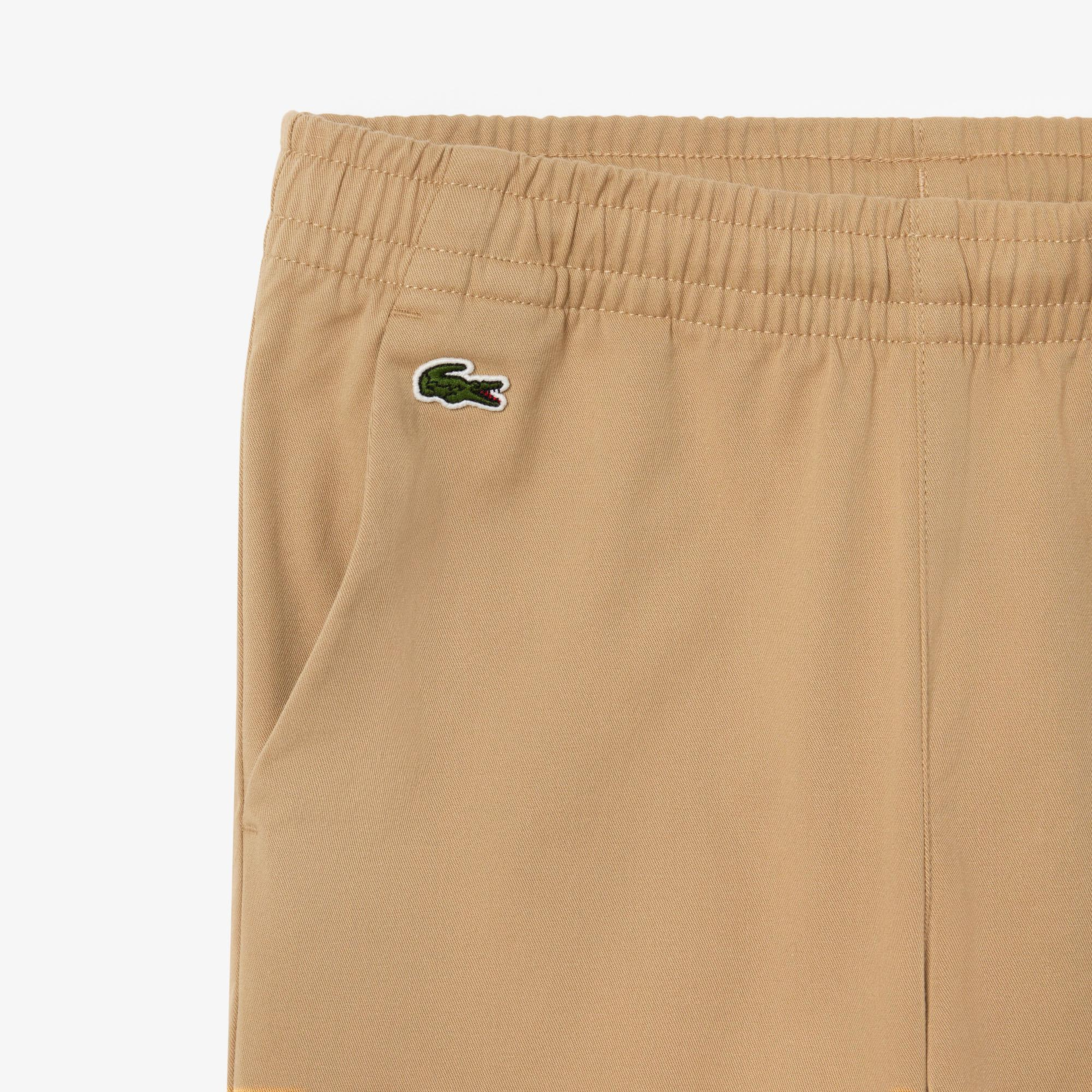 Lacoste Çocuk Regular Fit Bej Pantolon
