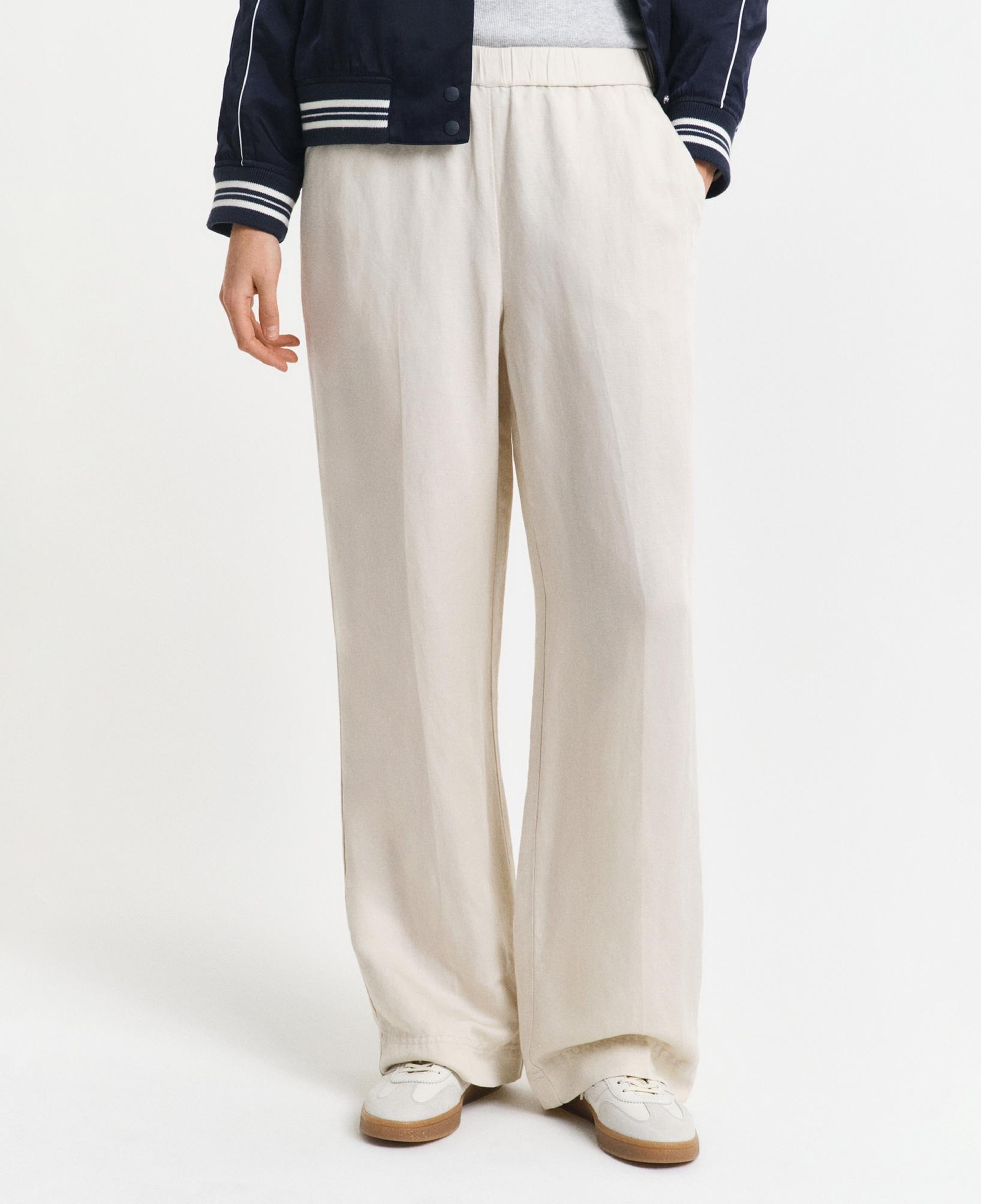 GANT Kadın Pembe Relaxed Fit Pantolon