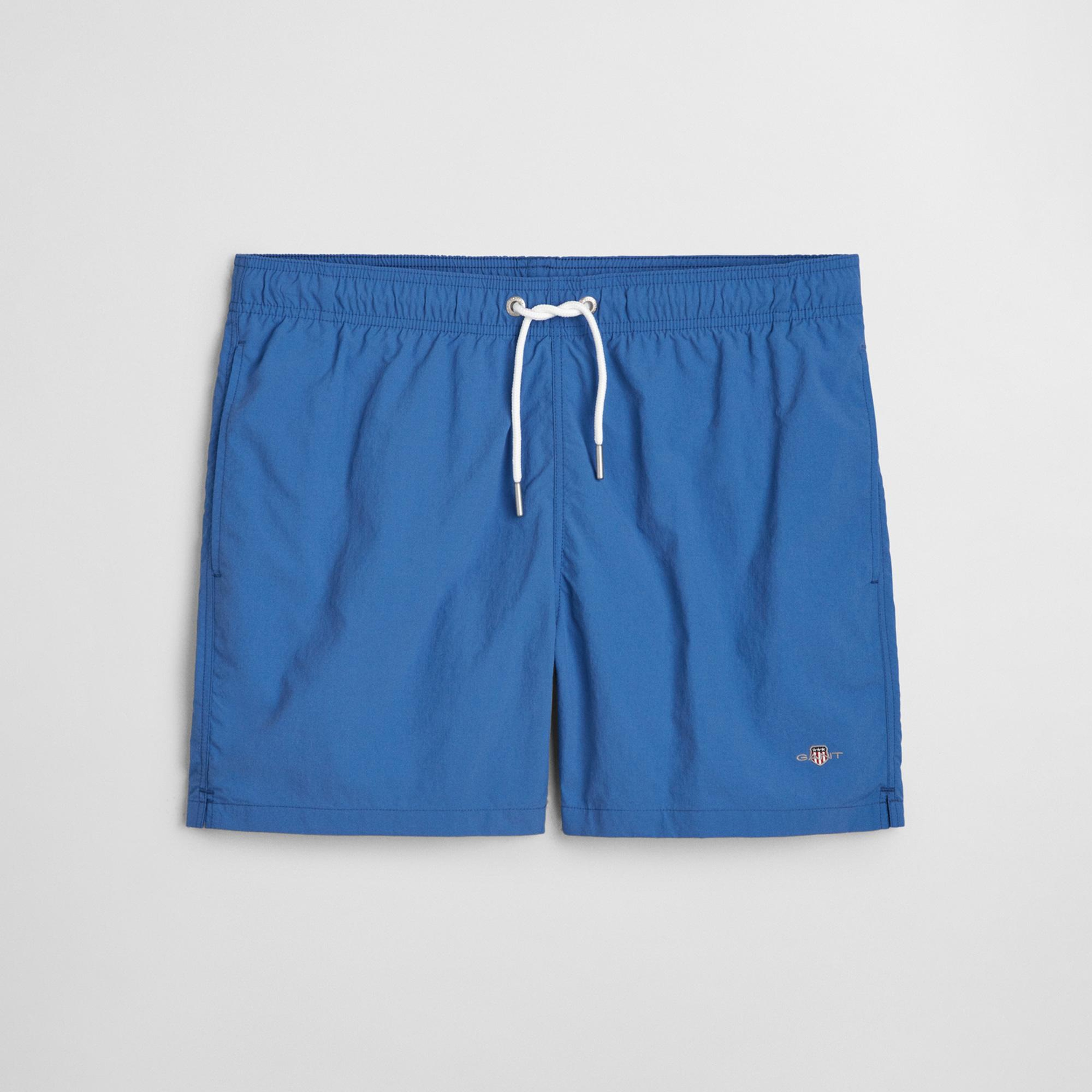 GANT Erkek Lacivert Regular Fit Deniz Şortu