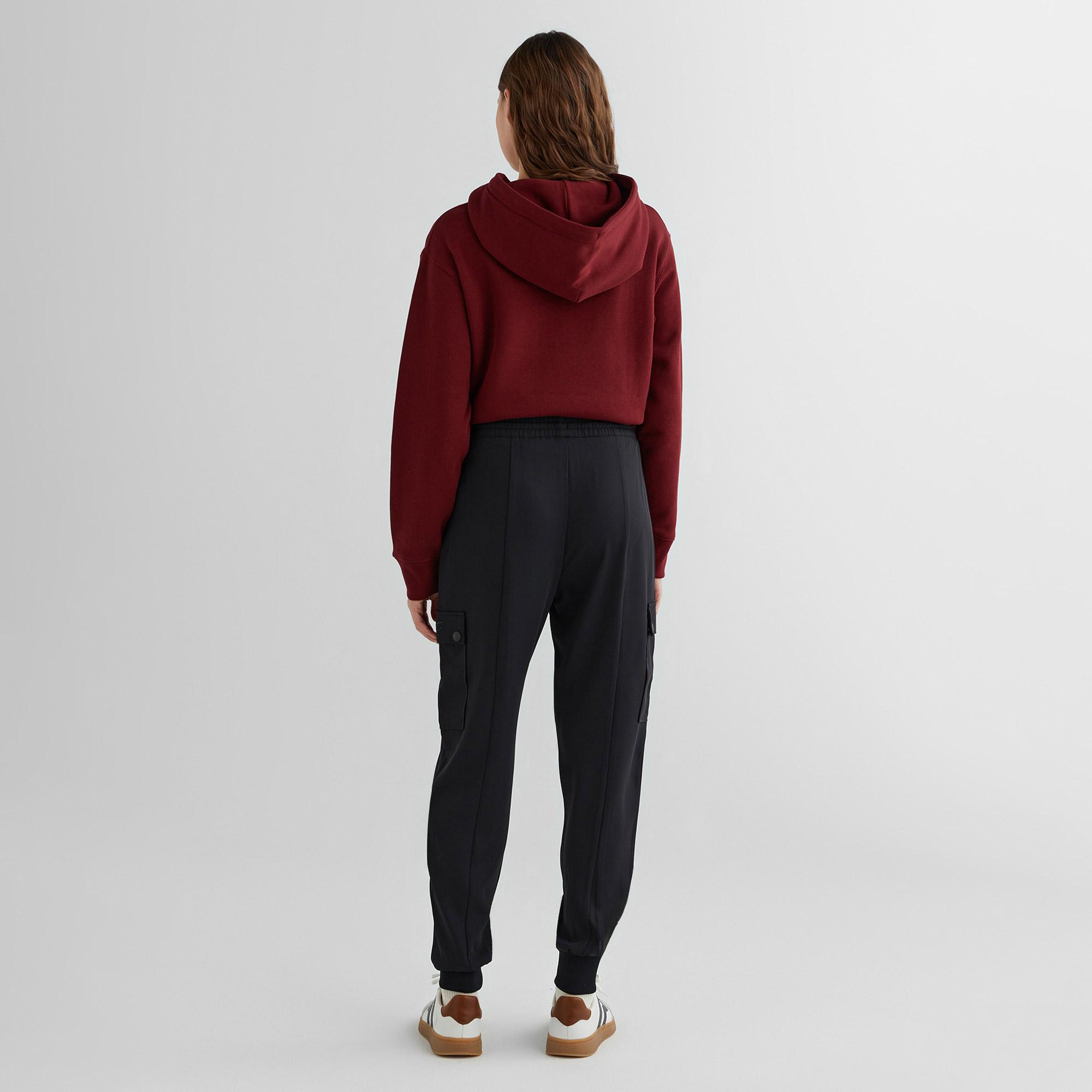 GANT Kadın Siyah Regular Fit Pantolon
