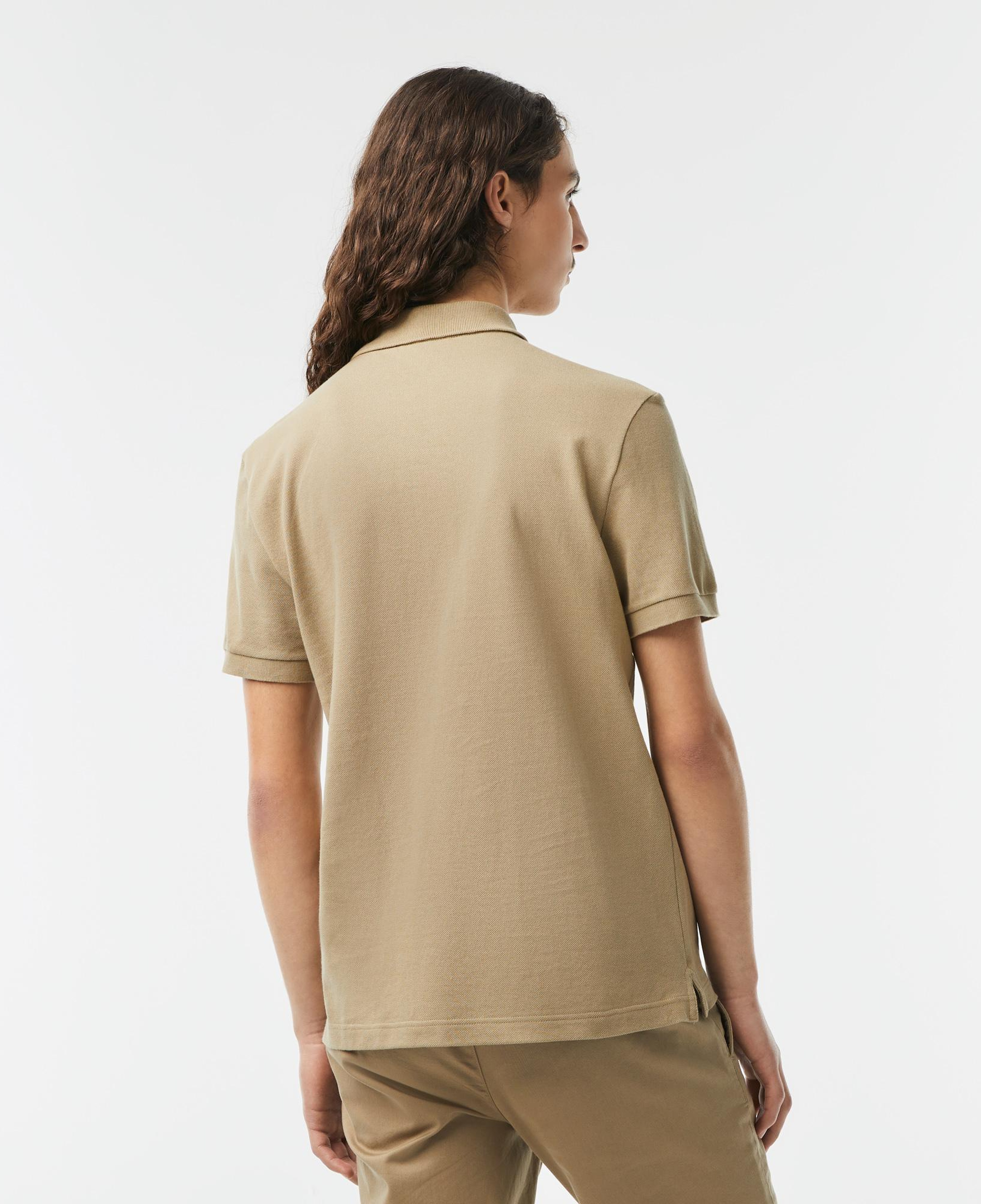 L.12.12 Erkek Slim Fit Bej Polo