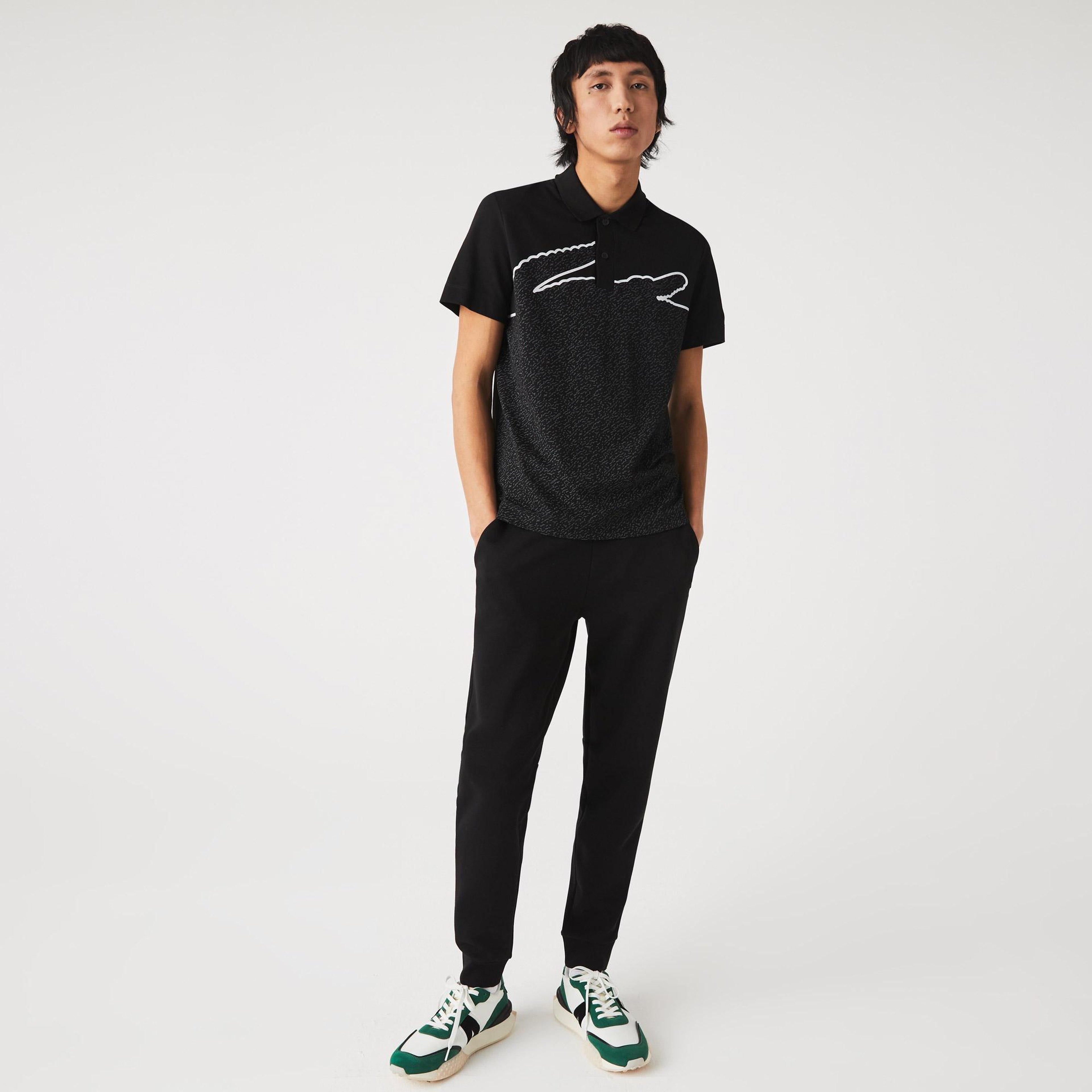 Lacoste Active Erkek Slim Fit Siyah Eşofman Altı