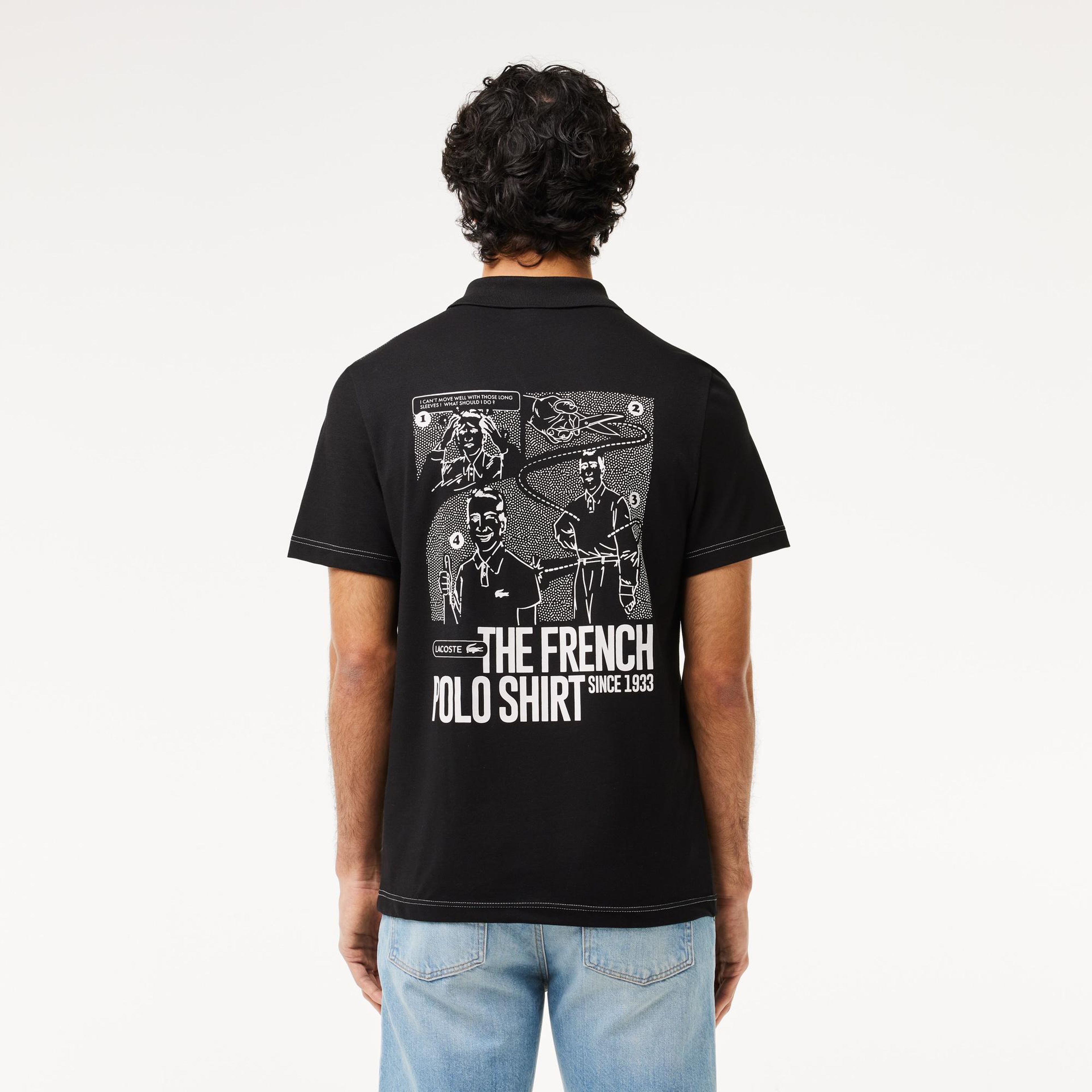 Lacoste Regular Fit Erkek Siyah Polo