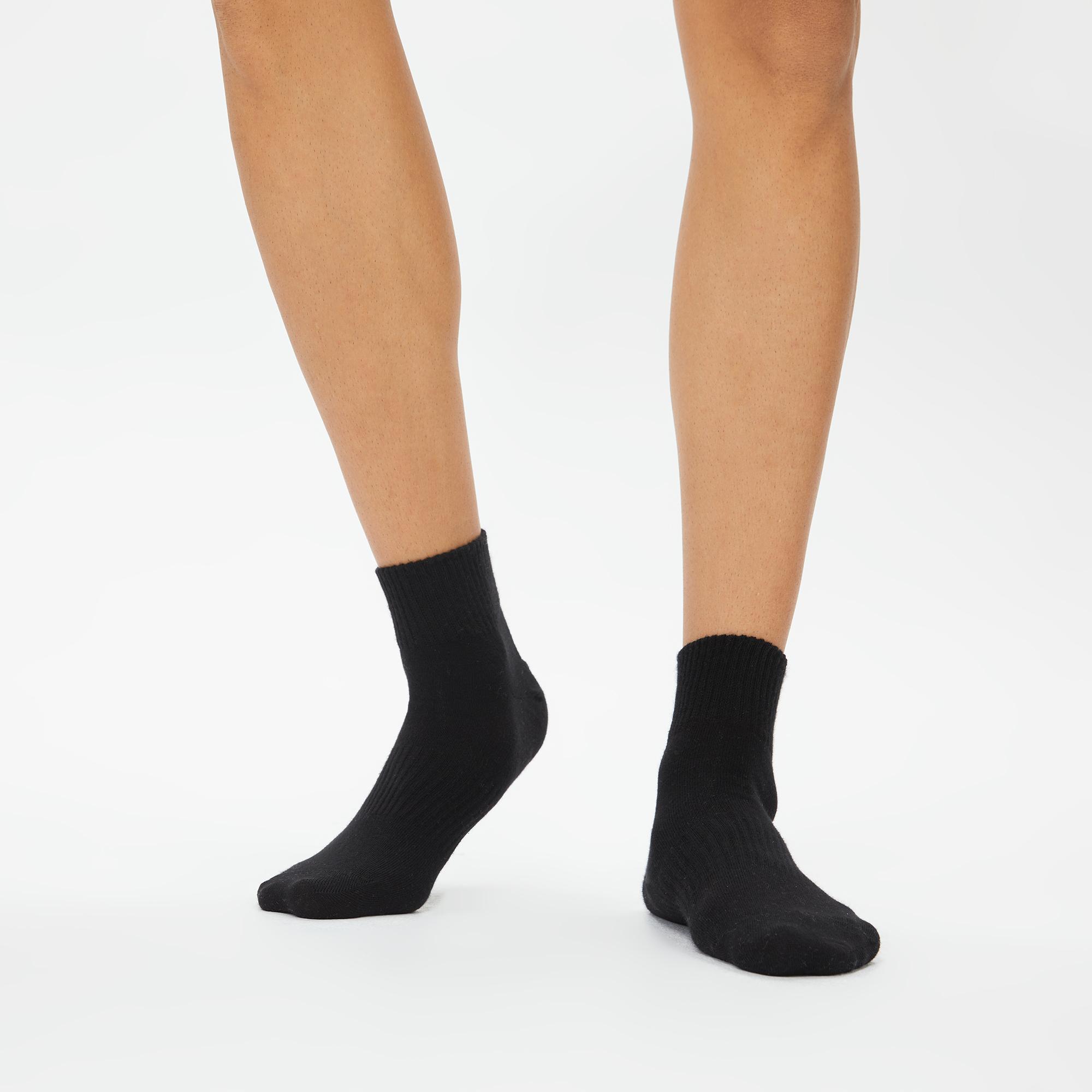 UNITED4 Core Unisex Siyah Çorap