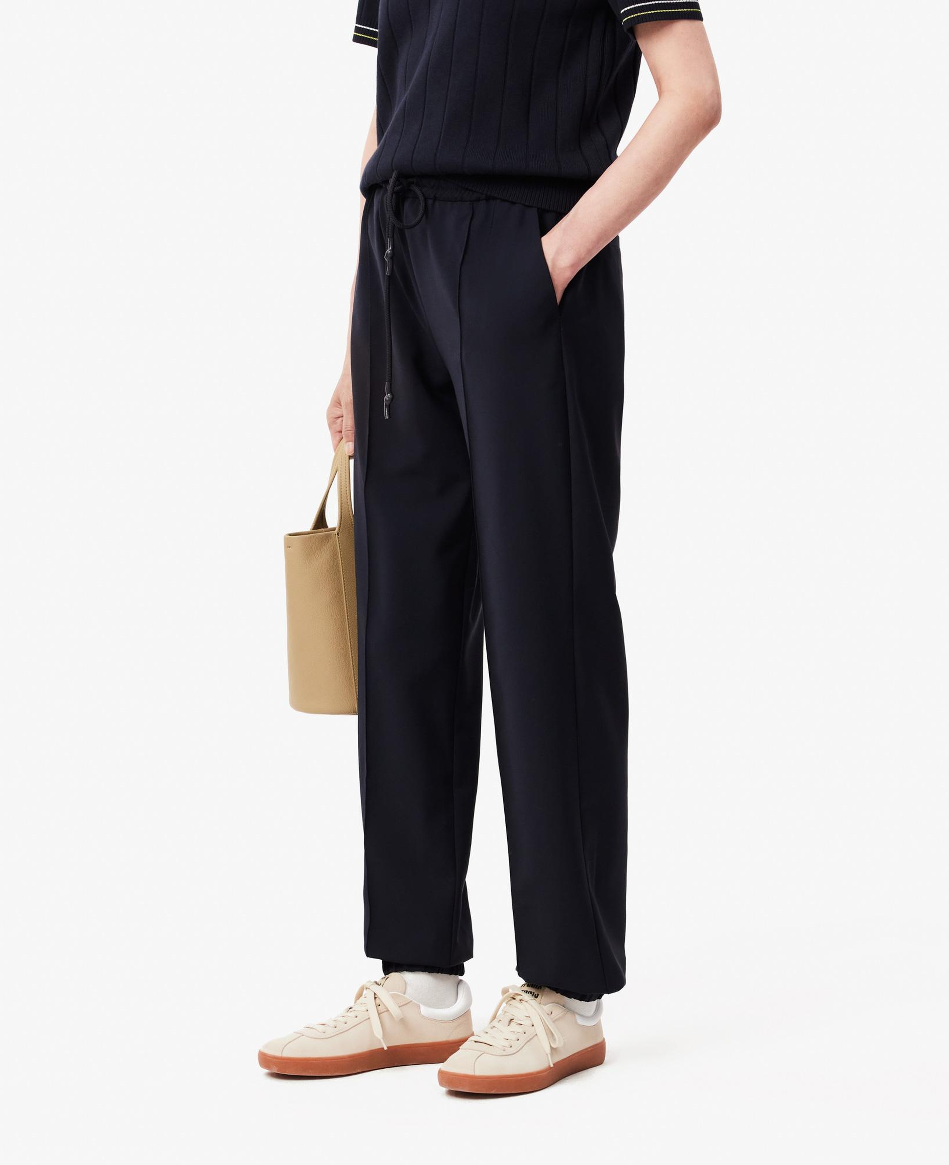 Kadın Oversize Fit Lacivert Pantolon