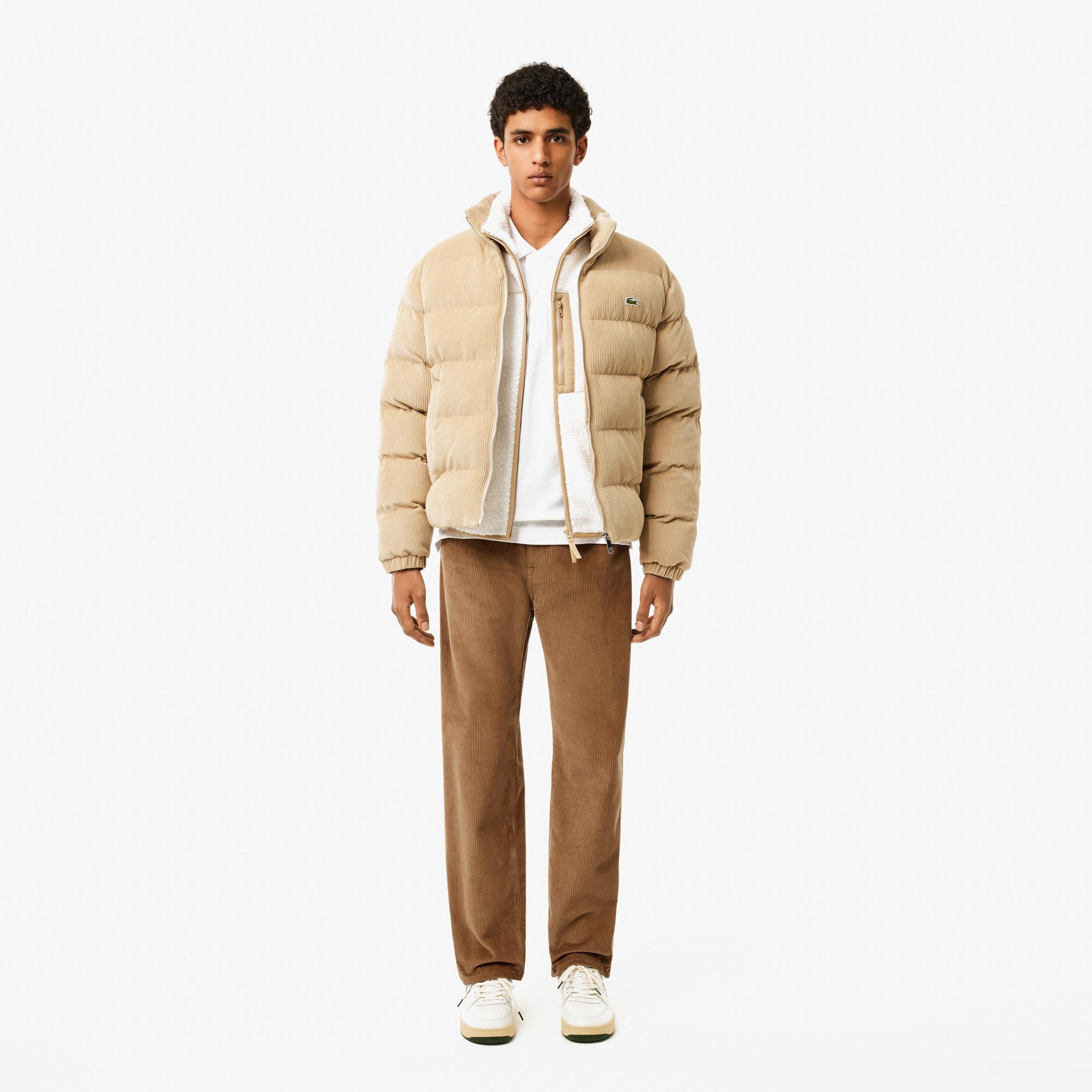 Erkek Straight Fit Casual Kahverengi Pantolon
