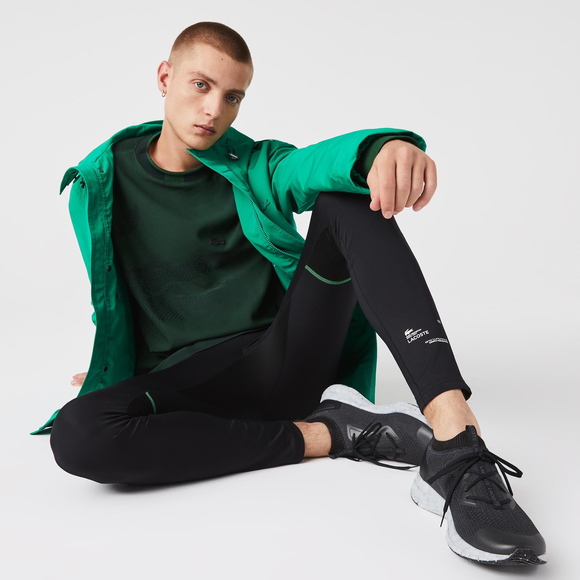 Lacoste SPORT Erkek Slim Fit Siyah Tayt