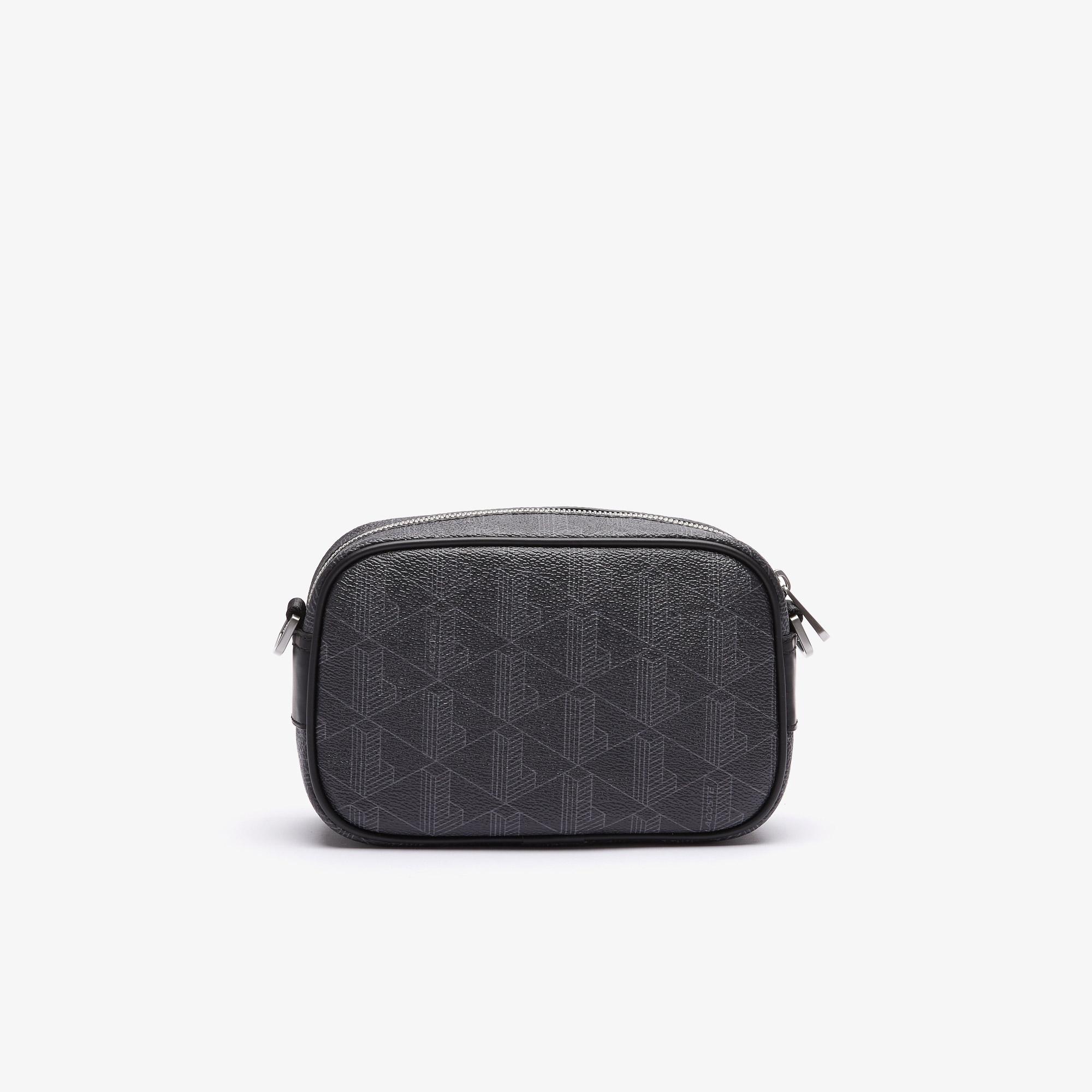 Lacoste The Blend Erkek Monogram Siyah Postacı Çantası
