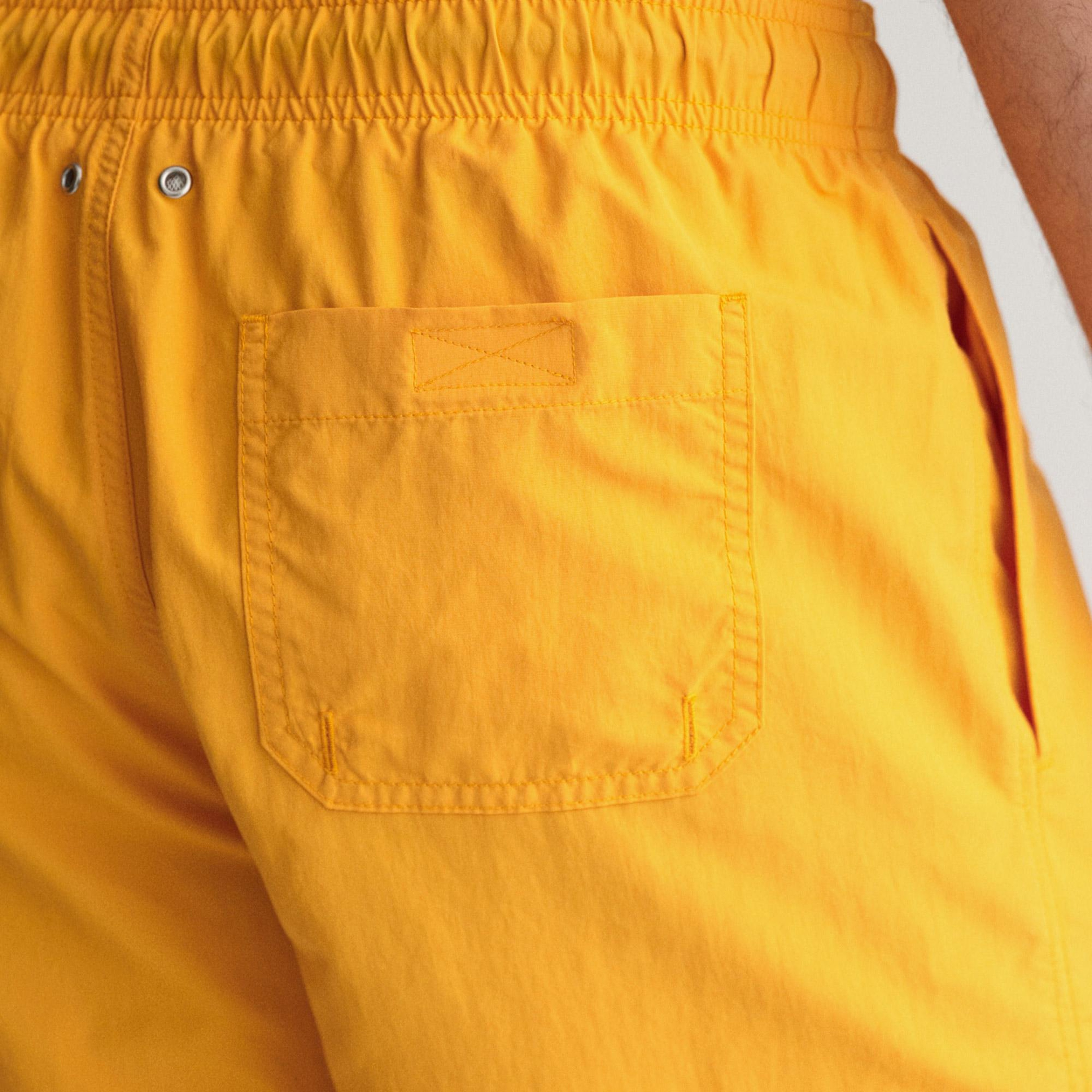GANT Erkek Sarı Regular Fit Mayo Şort