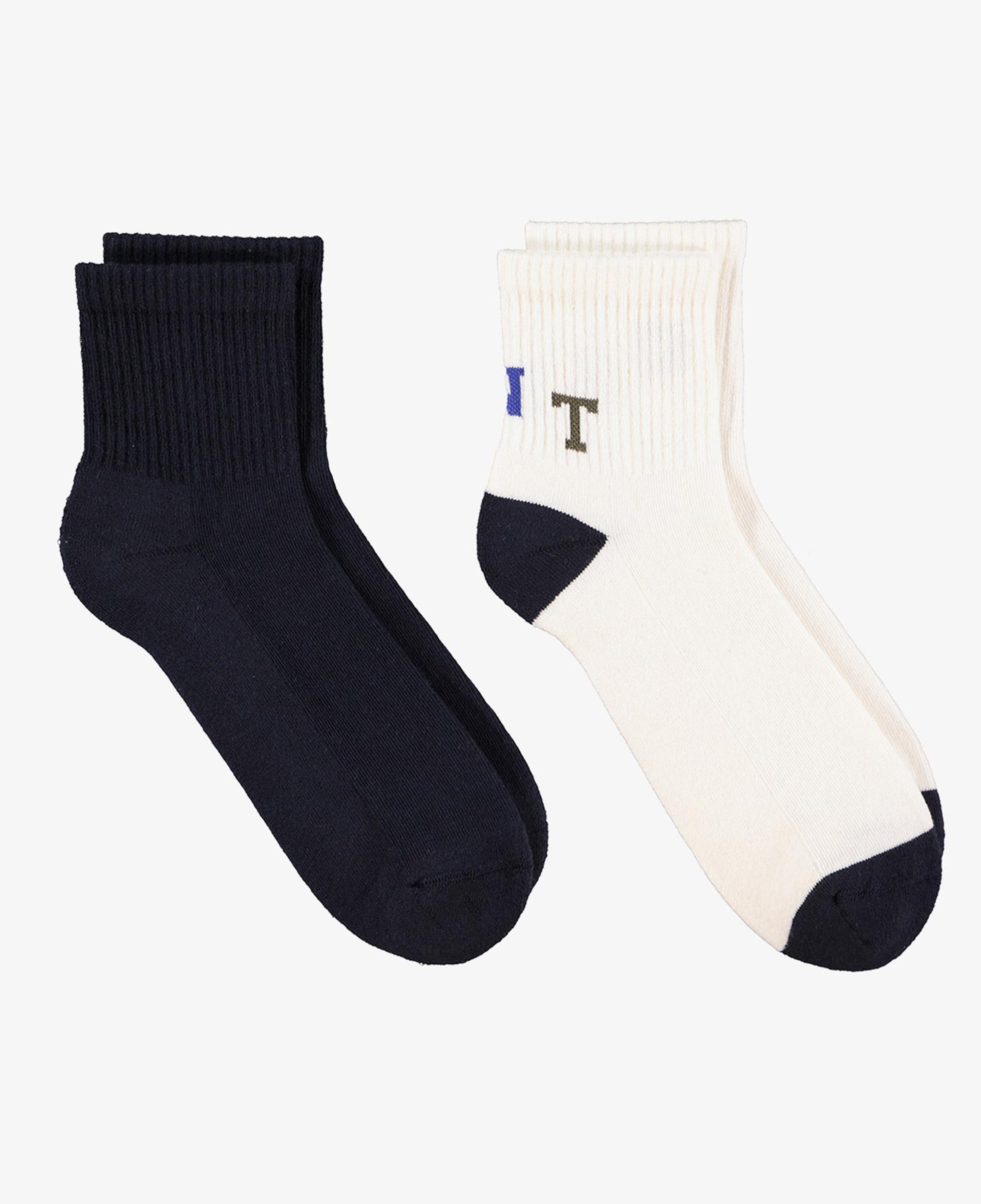GANT Unisex Krem Logolu Çorap