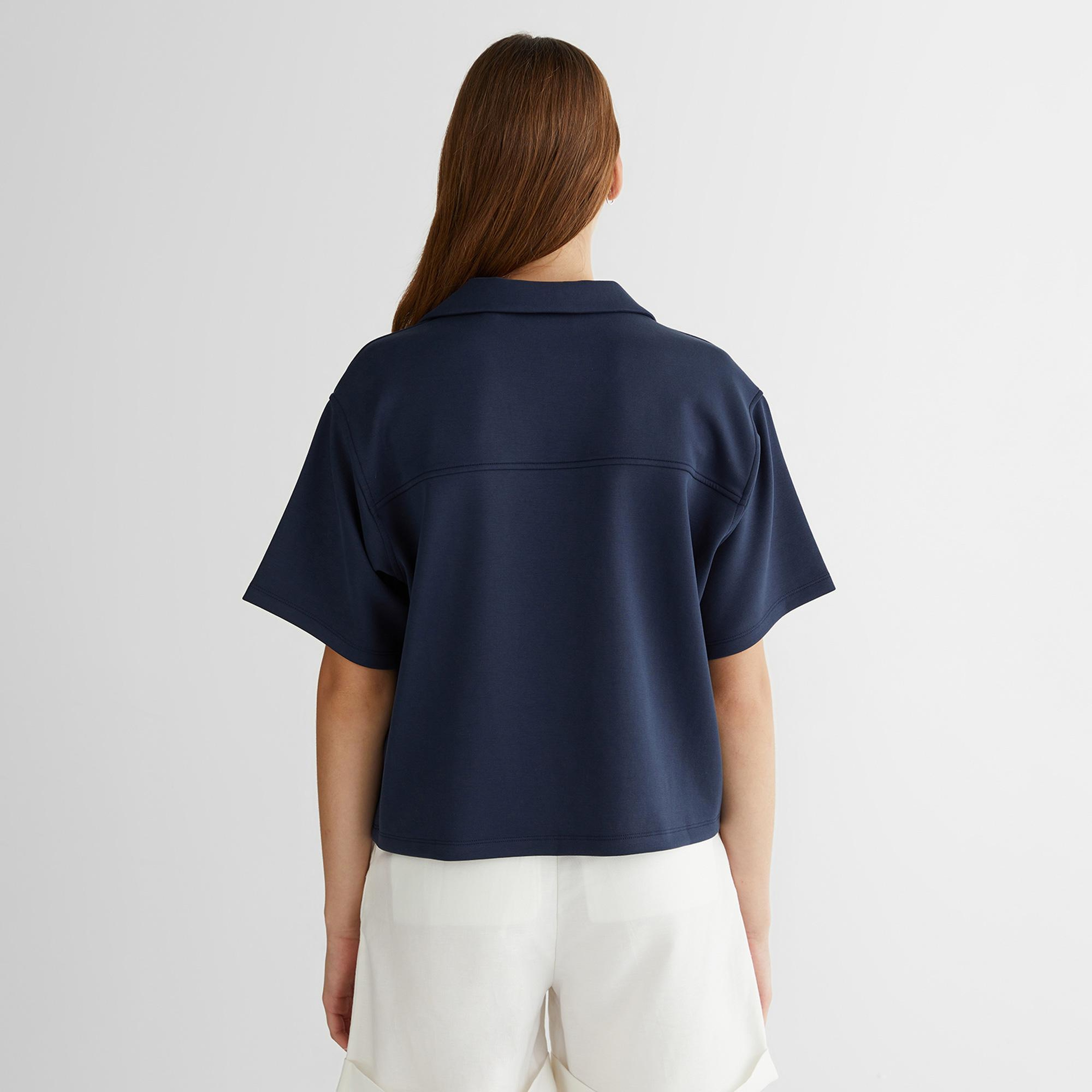 GANT Kadın Lacivert Logolu Polo