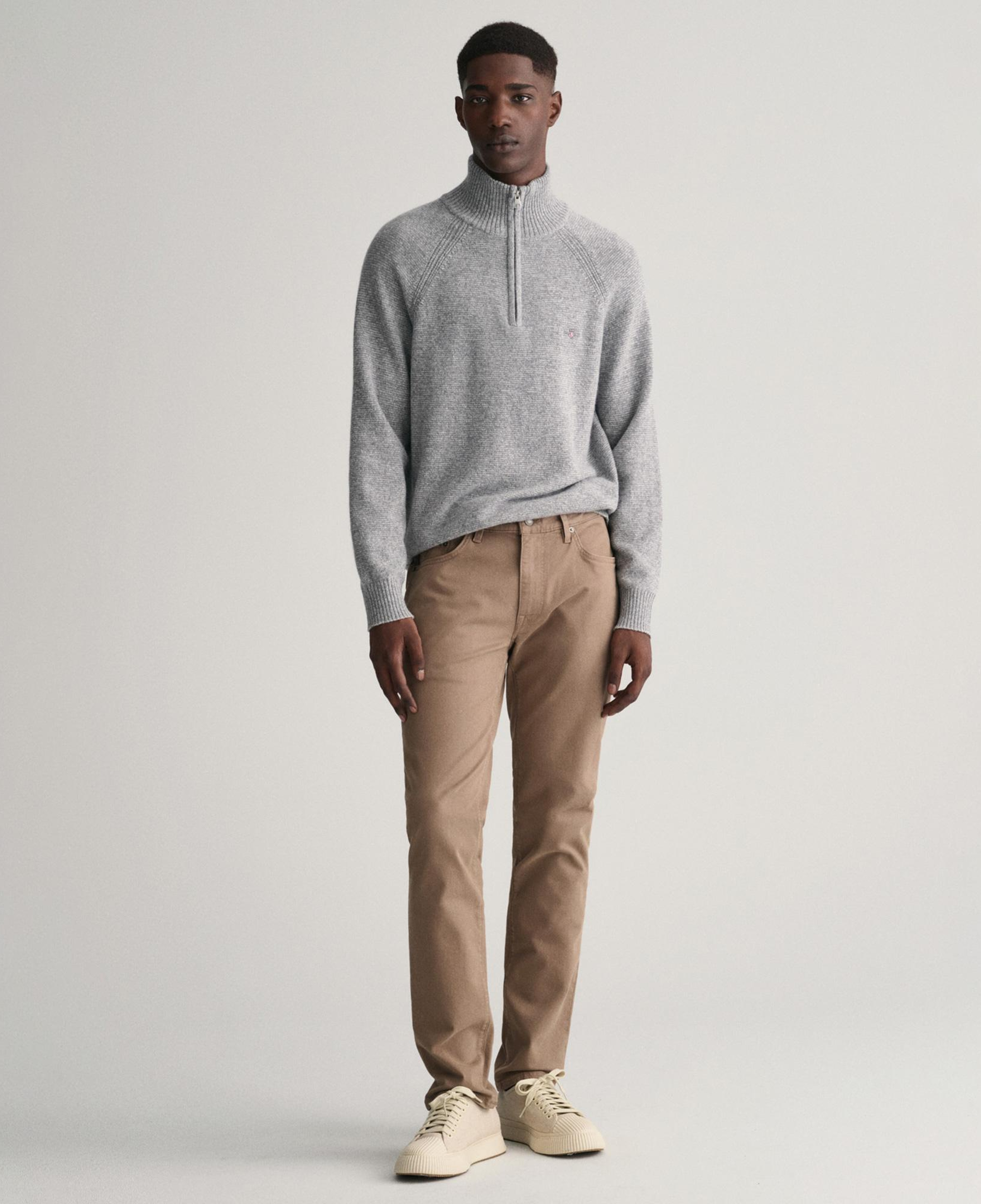 GANT Erkek Kahverengi Slim Fit Jean