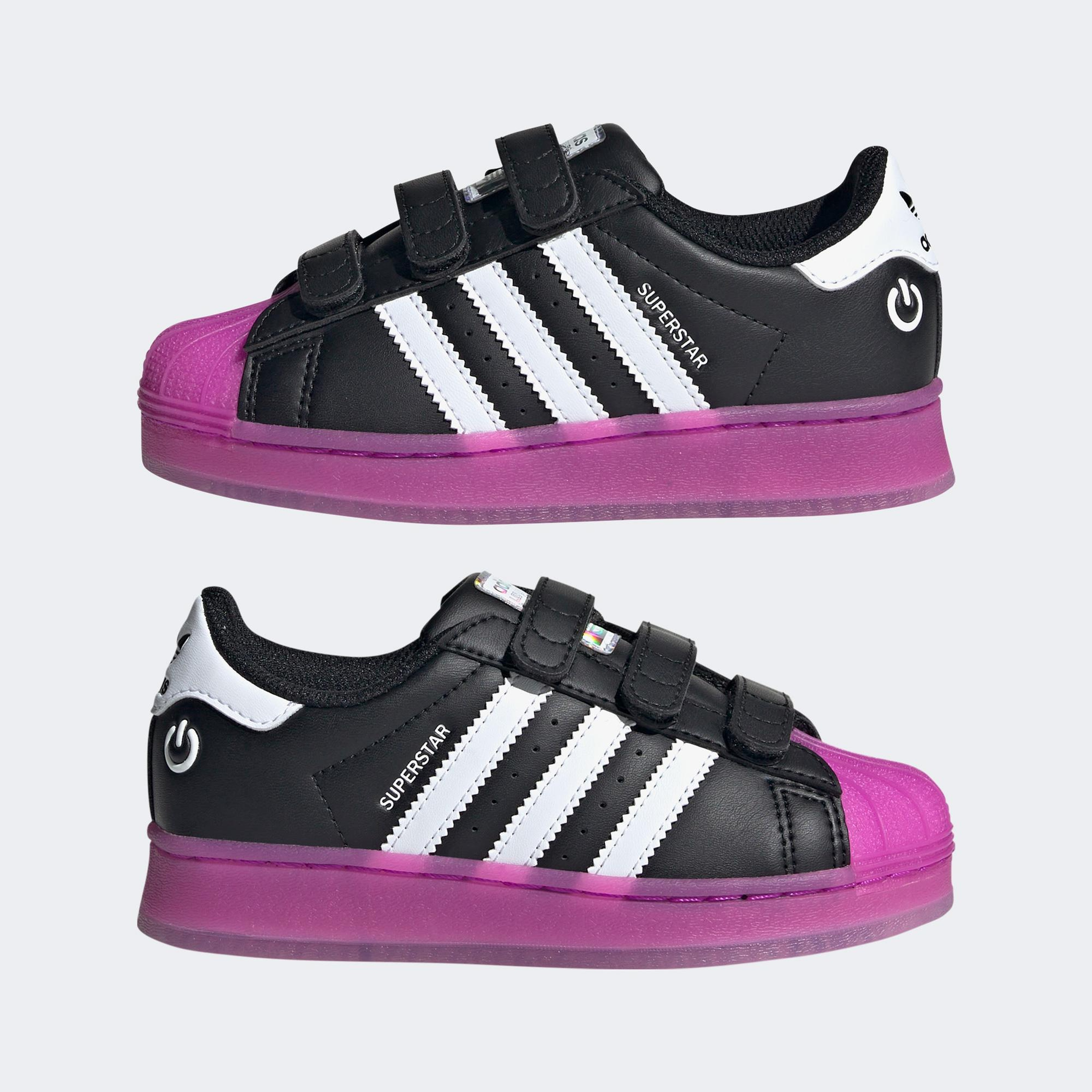 adidas Superstar LED Light Çocuk Işıklı Siyah Ayakkabı
