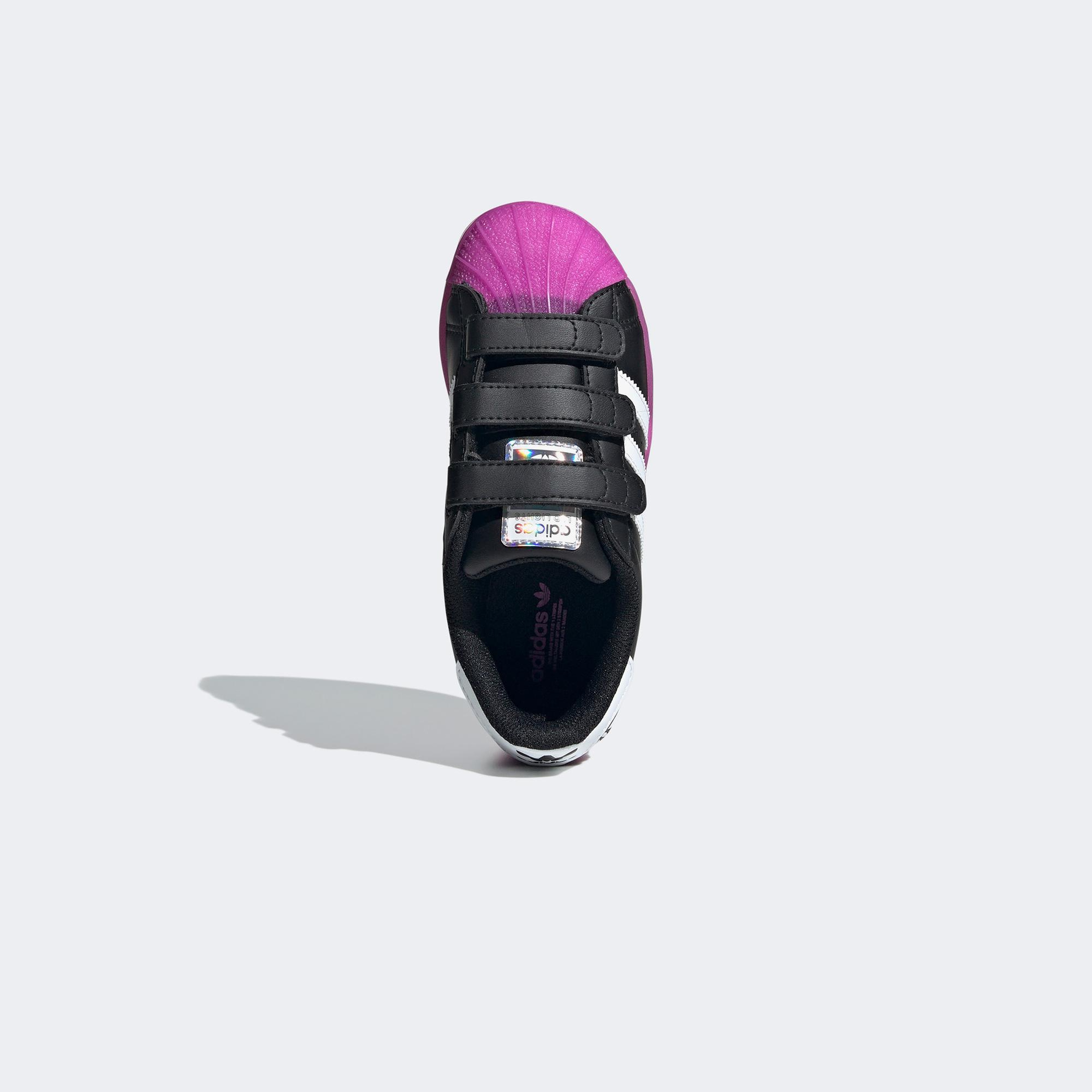 adidas Superstar LED Light Çocuk Işıklı Siyah Ayakkabı