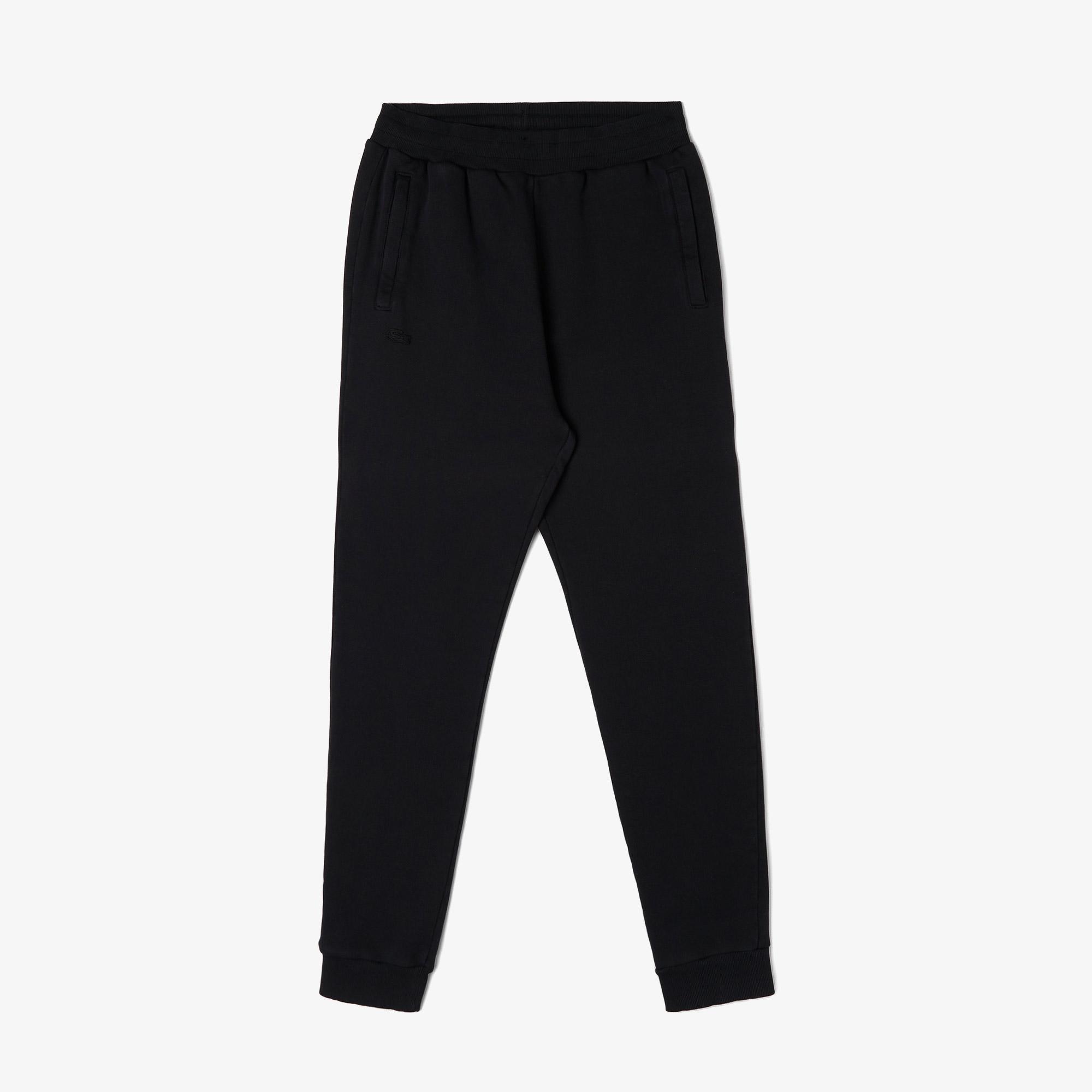 Lacoste Erkek Relaxed Fit Siyah Eşofman Altı