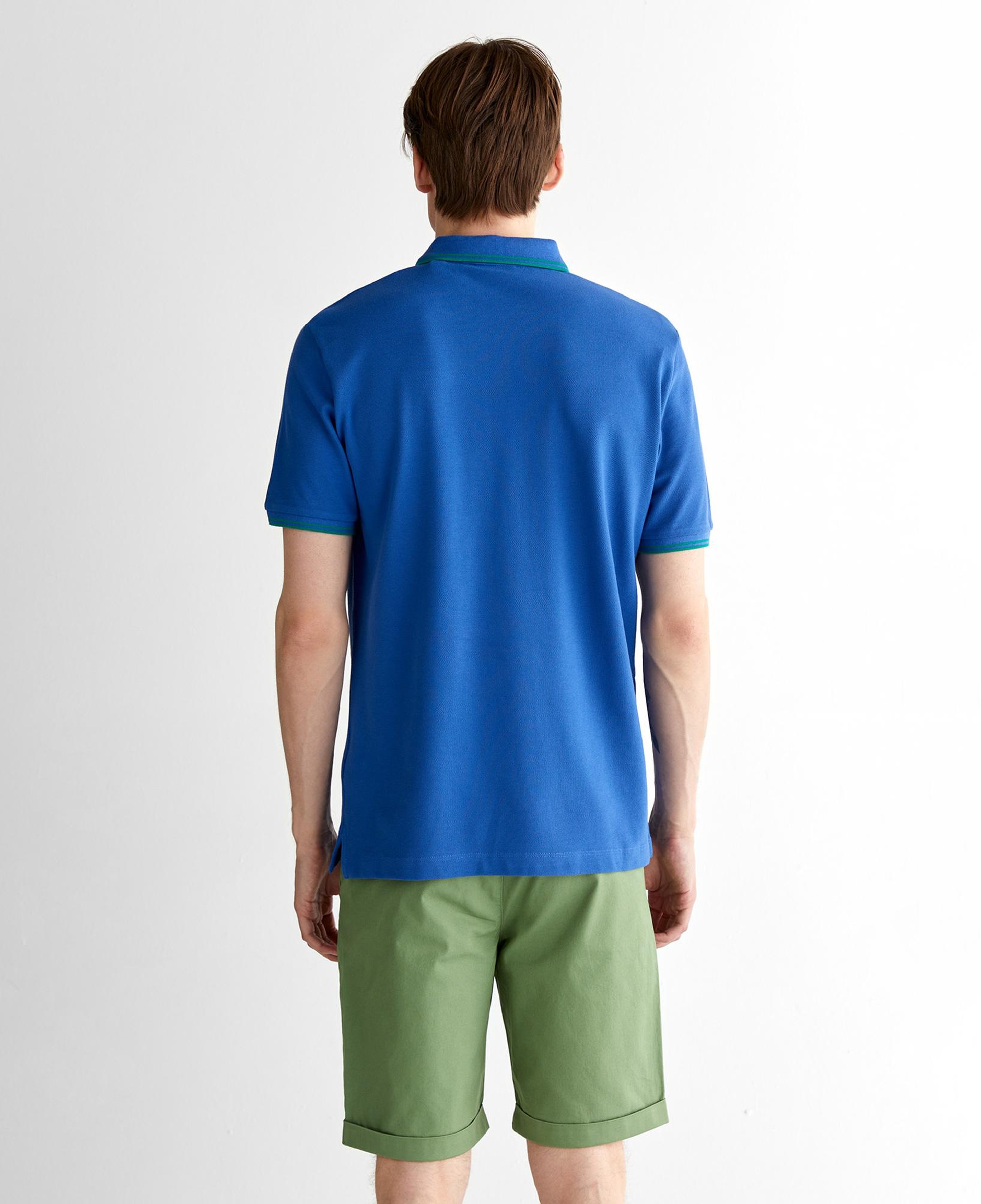 GANT Erkek Lacivert Regular Fit Polo