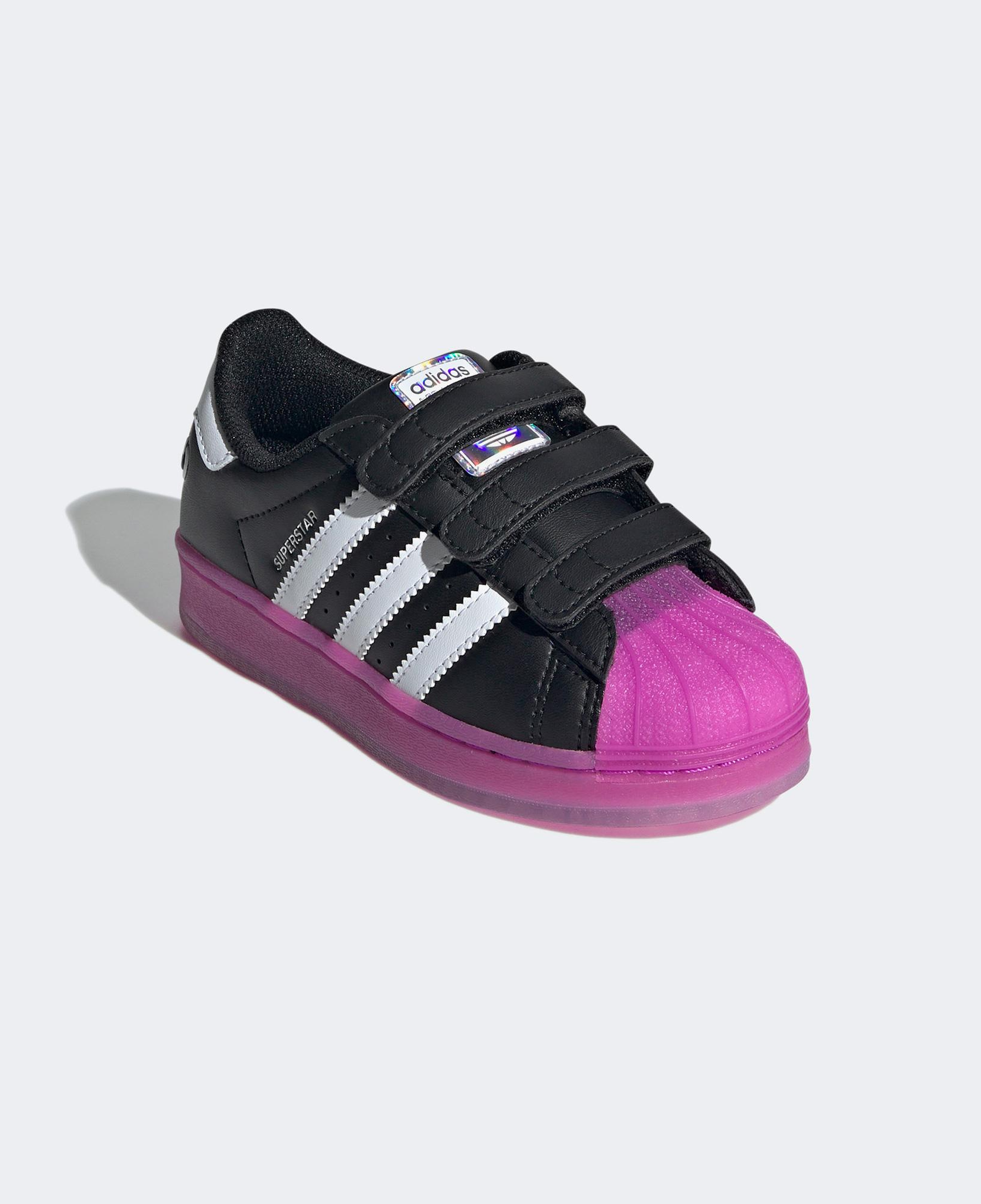 adidas Superstar LED Light Çocuk Işıklı Siyah Ayakkabı
