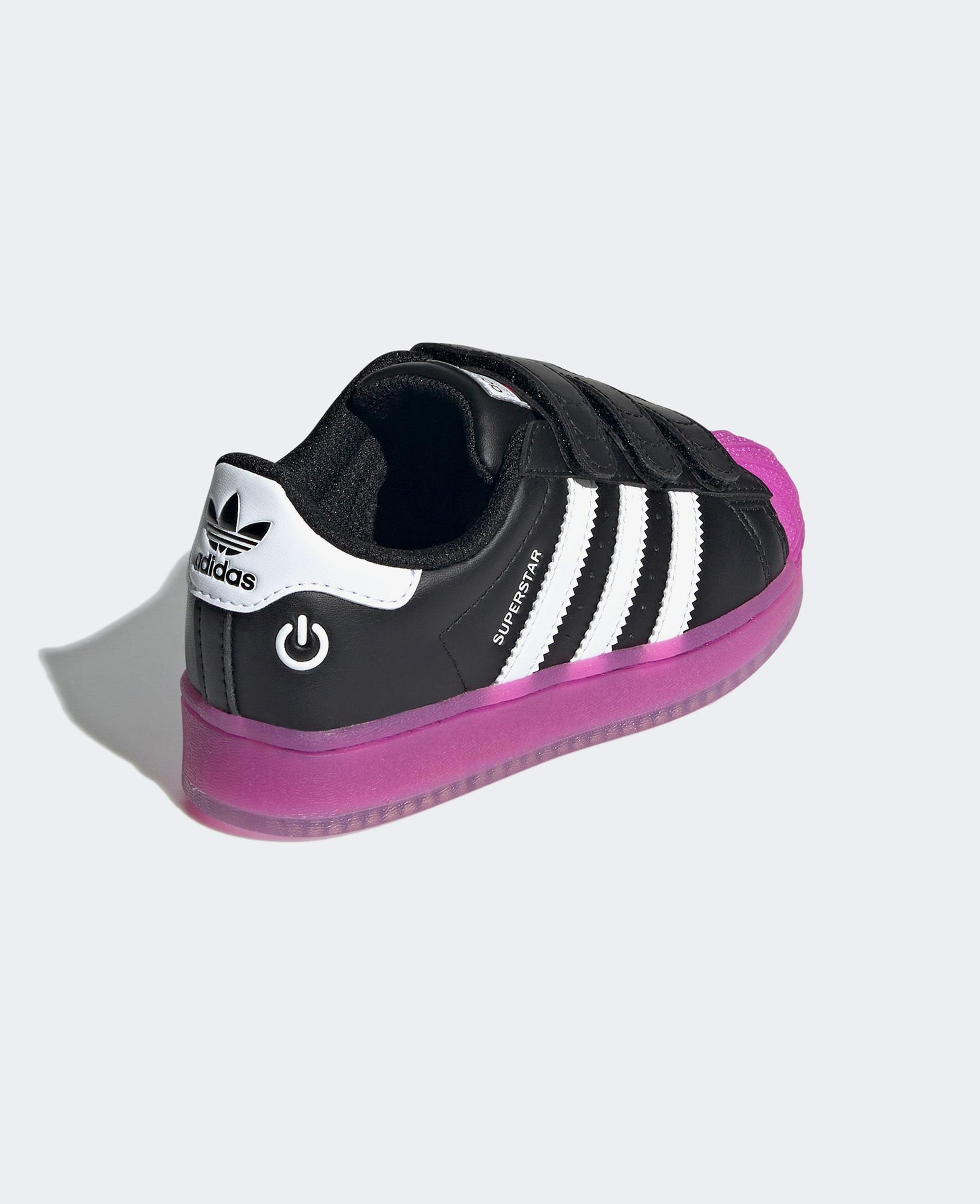 adidas Superstar LED Light Çocuk Işıklı Siyah Ayakkabı