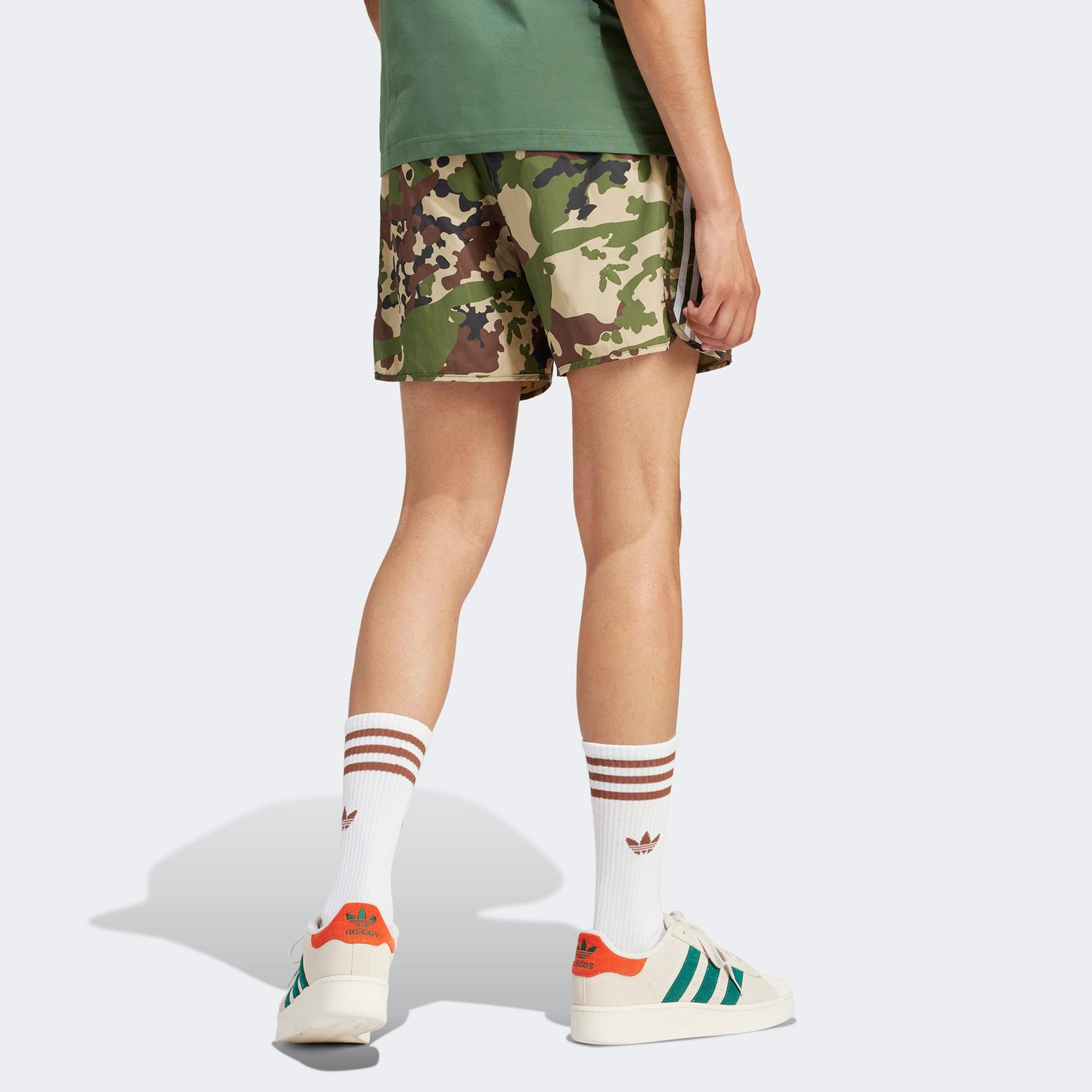 adidas Originals Camo s Hf Erkek Yeşil Şort