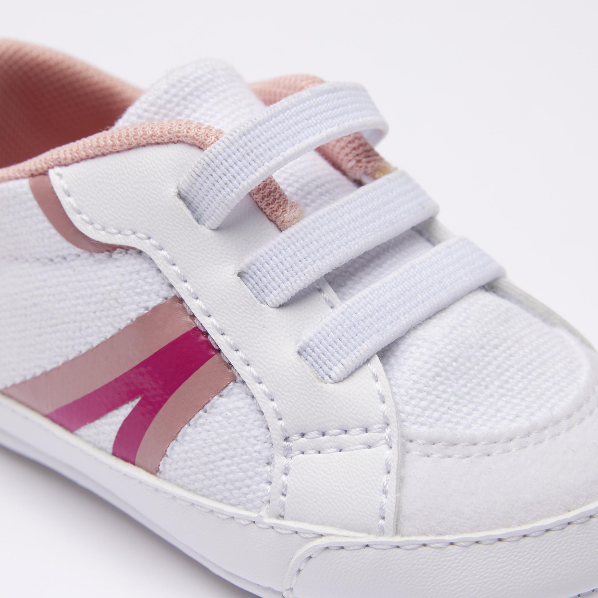Lacoste L004 Bebek Beyaz Spor Ayakkabı