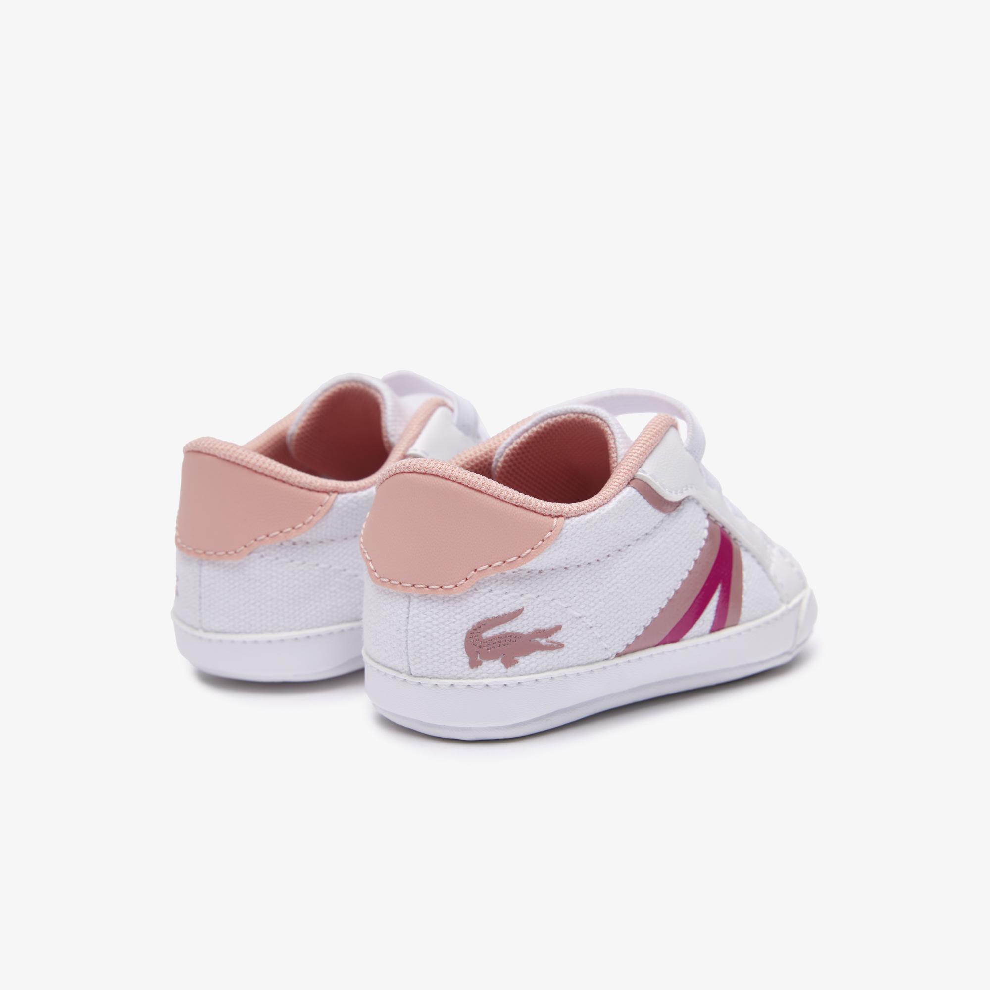 Lacoste L004 Bebek Beyaz Spor Ayakkabı