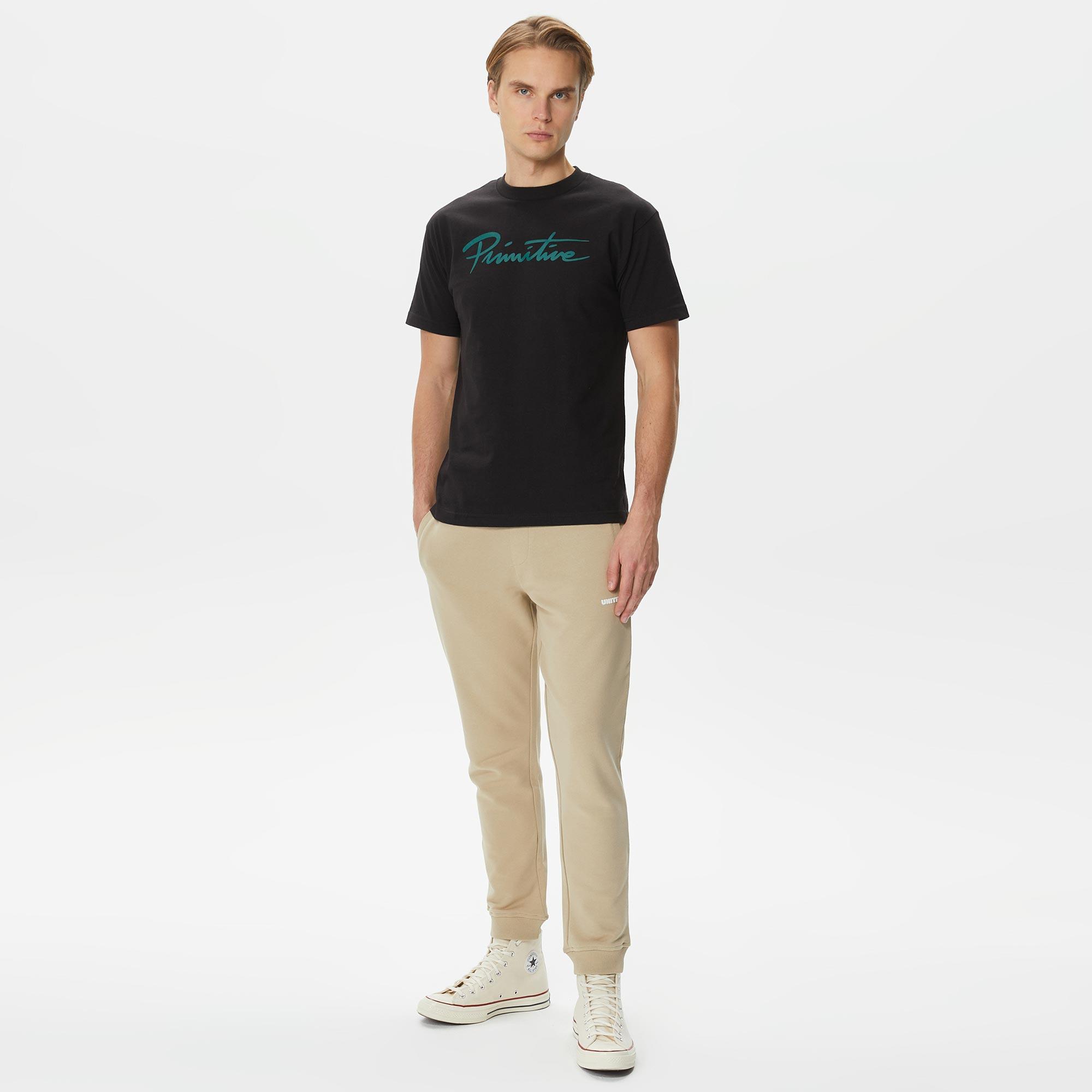 Primitive Nuevo Erkek Siyah T-Shirt