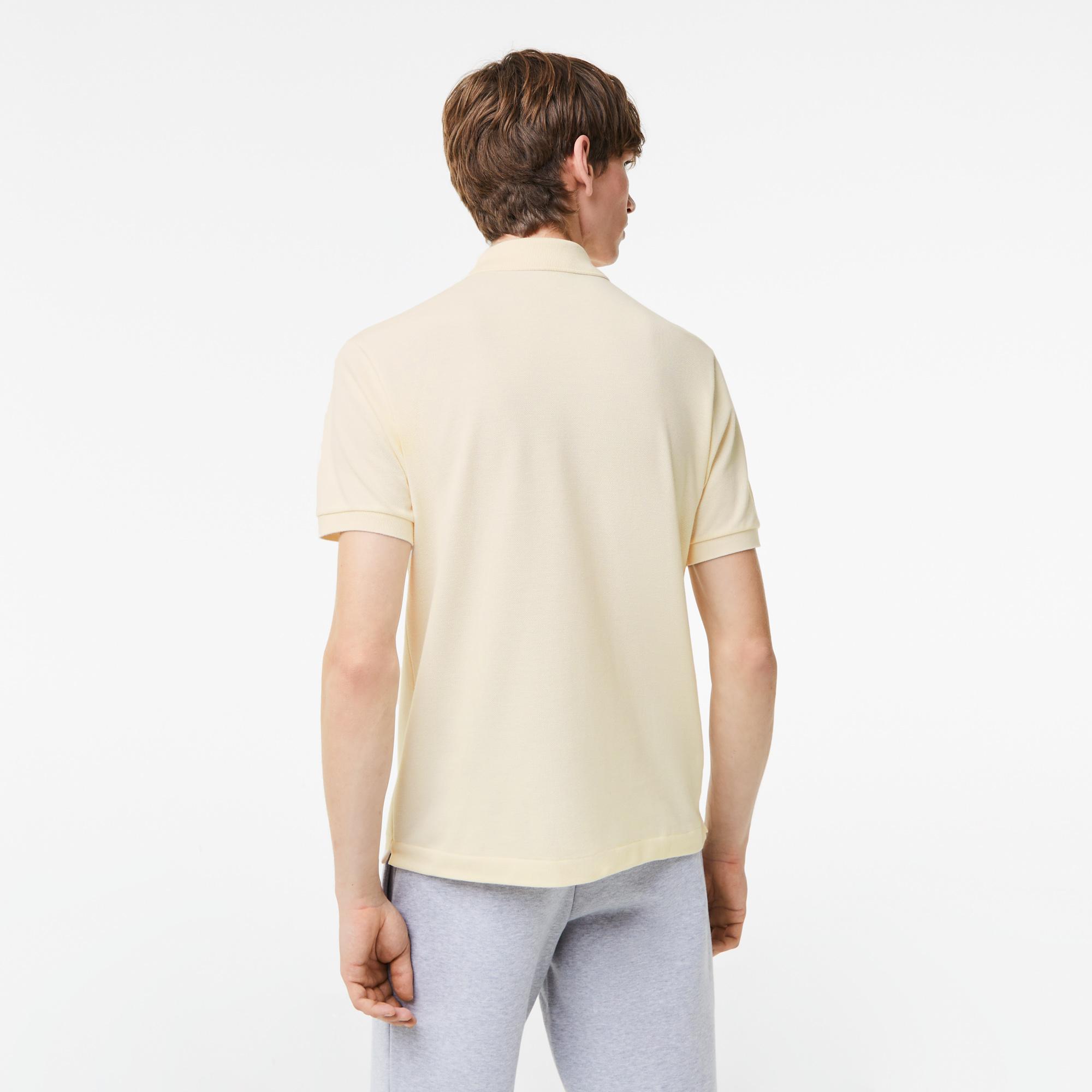 Lacoste L.12.12 Erkek Classic Fit Bej Polo