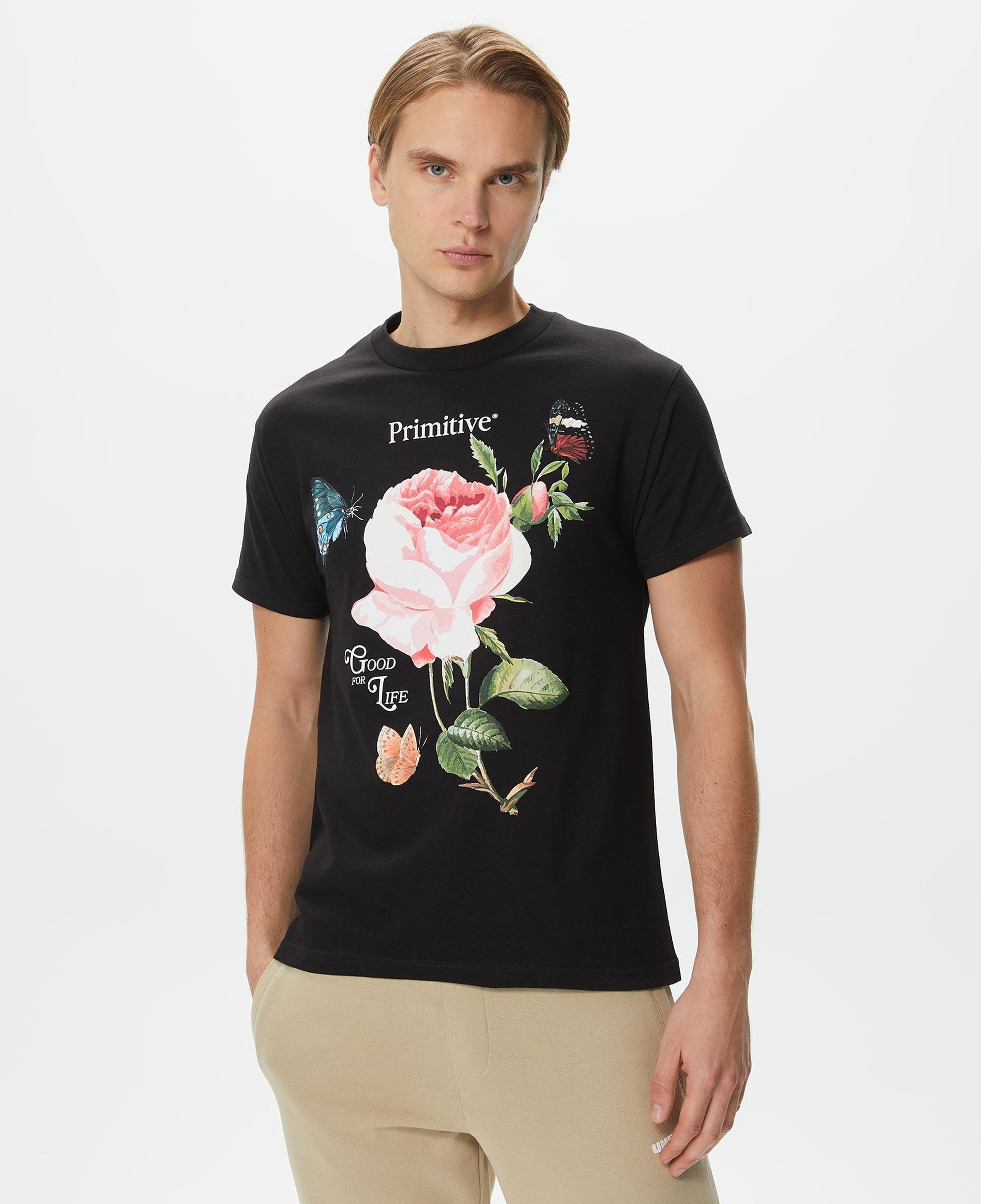 Primitive Essence Erkek Siyah T-Shirt