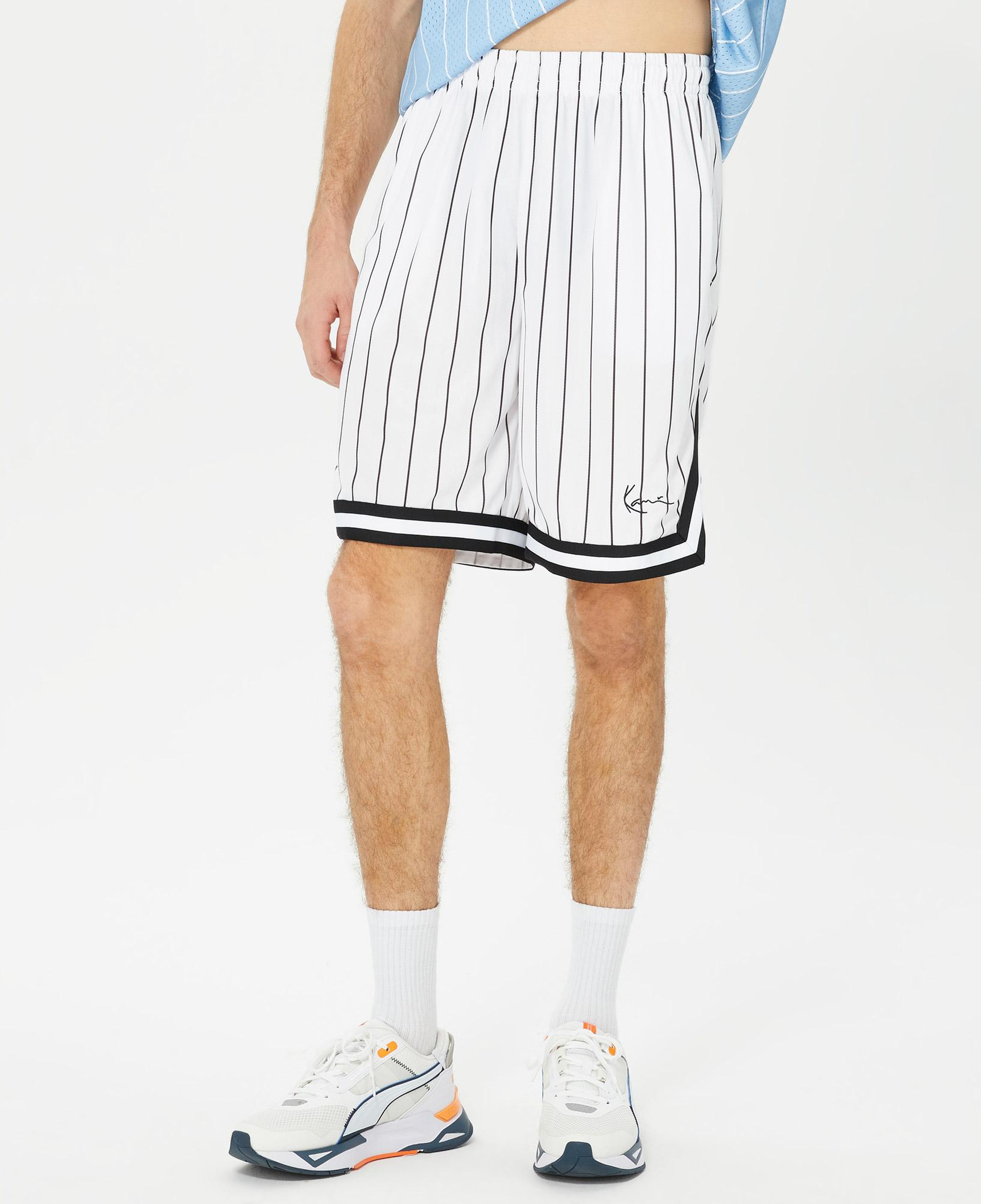 Karl Kani Small Signature Beyaz Erkek Şort