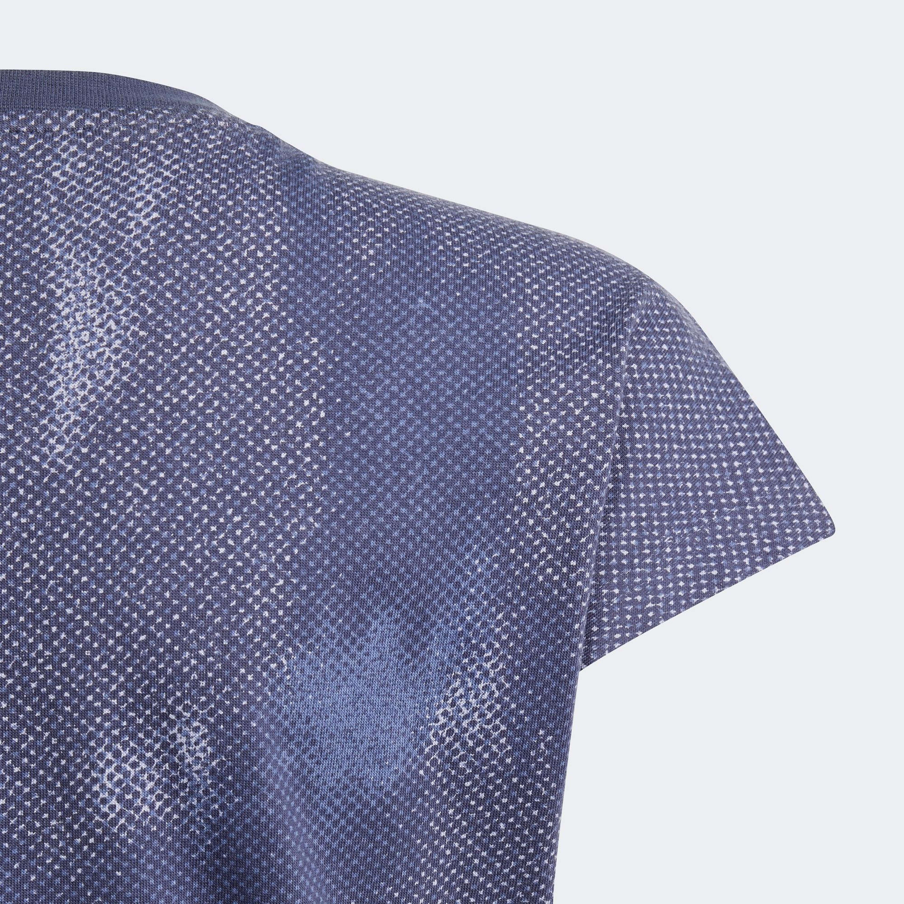 adidas Sportswear Jg Fi Aop T Çocuk Mavi T-Shirt