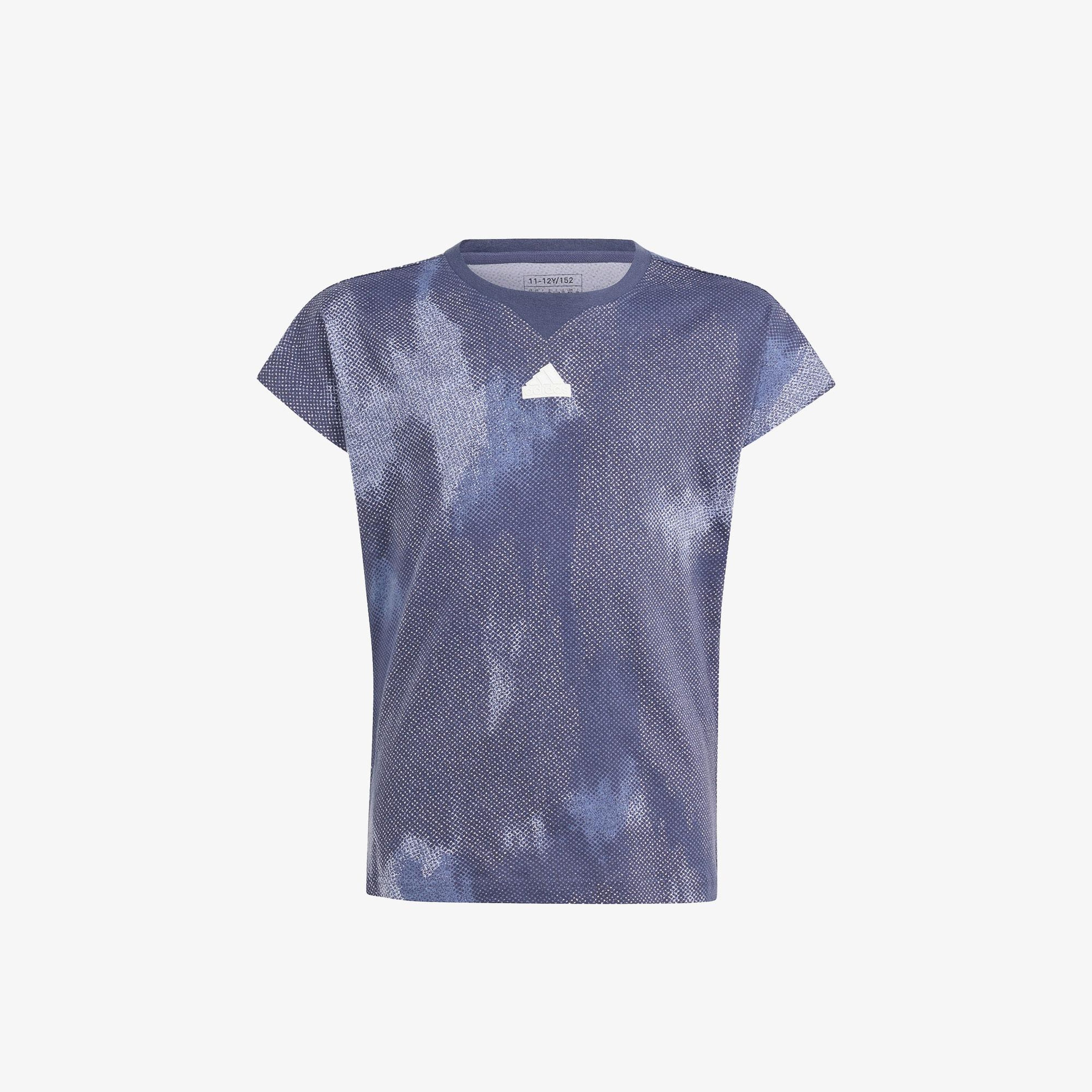 adidas Sportswear Jg Fi Aop T Çocuk Mavi T-Shirt