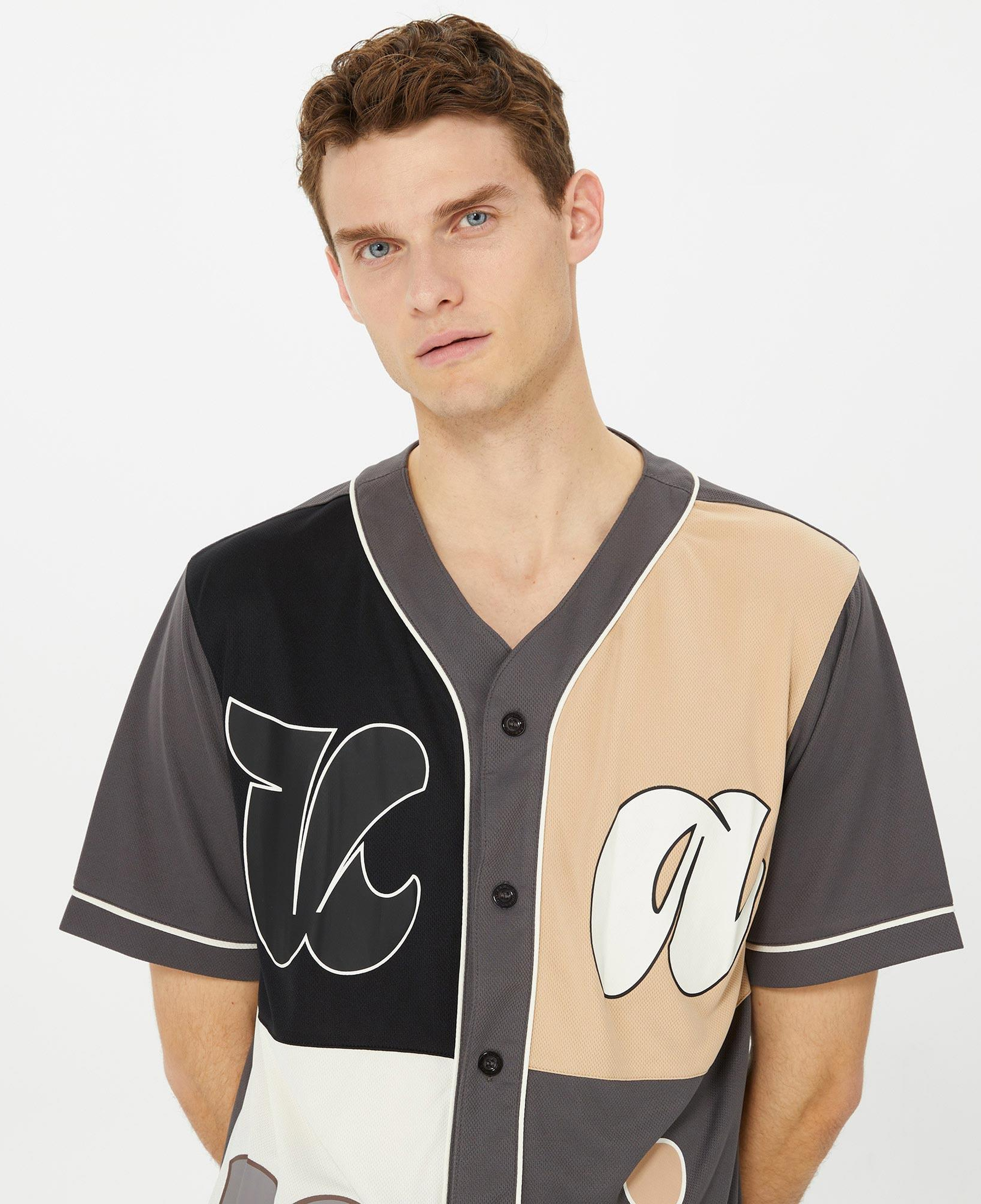 Karl Kani Signature Pinstripe Erkek Gri Gömlek
