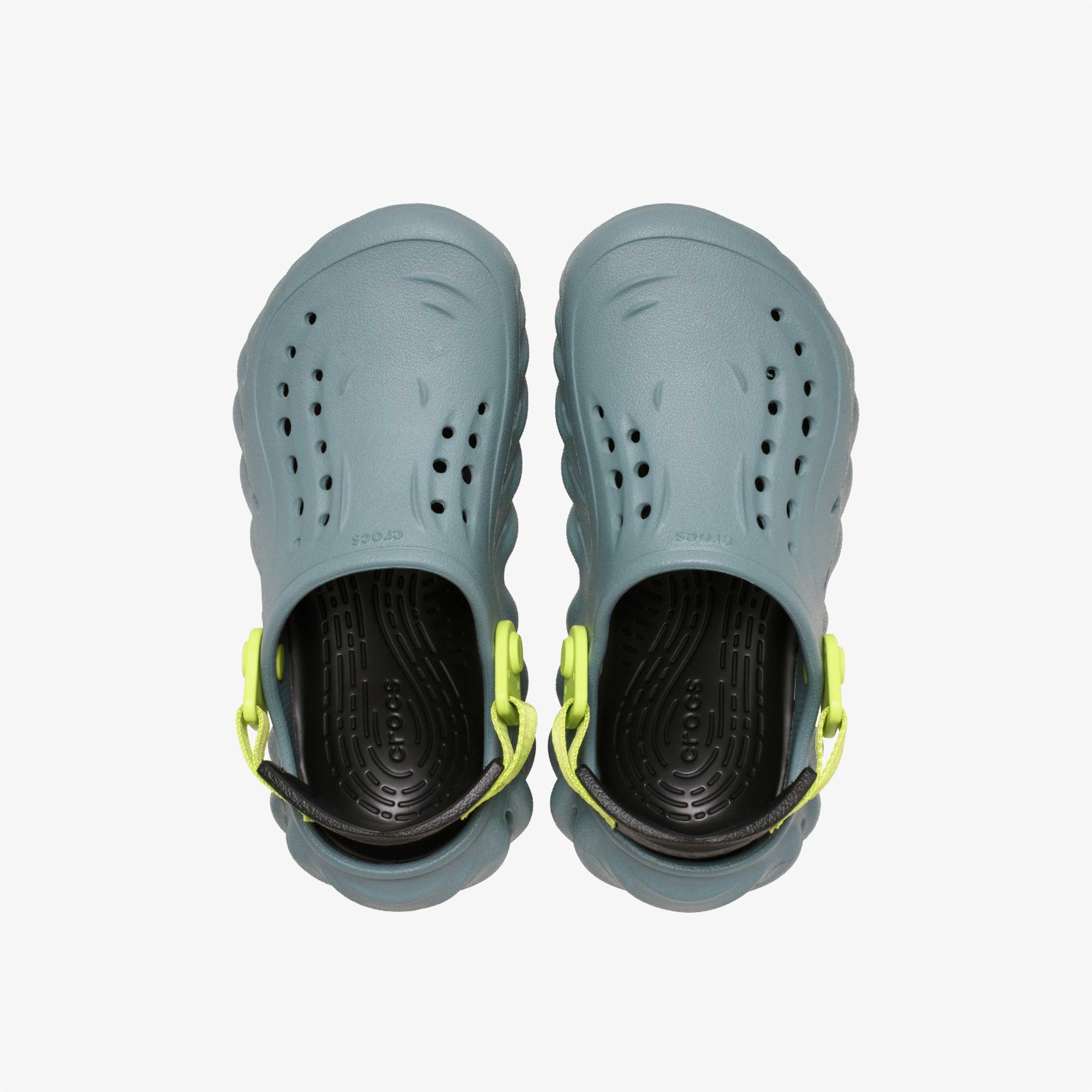 Crocs Echo Clog Çocuk Yeşil Terlik