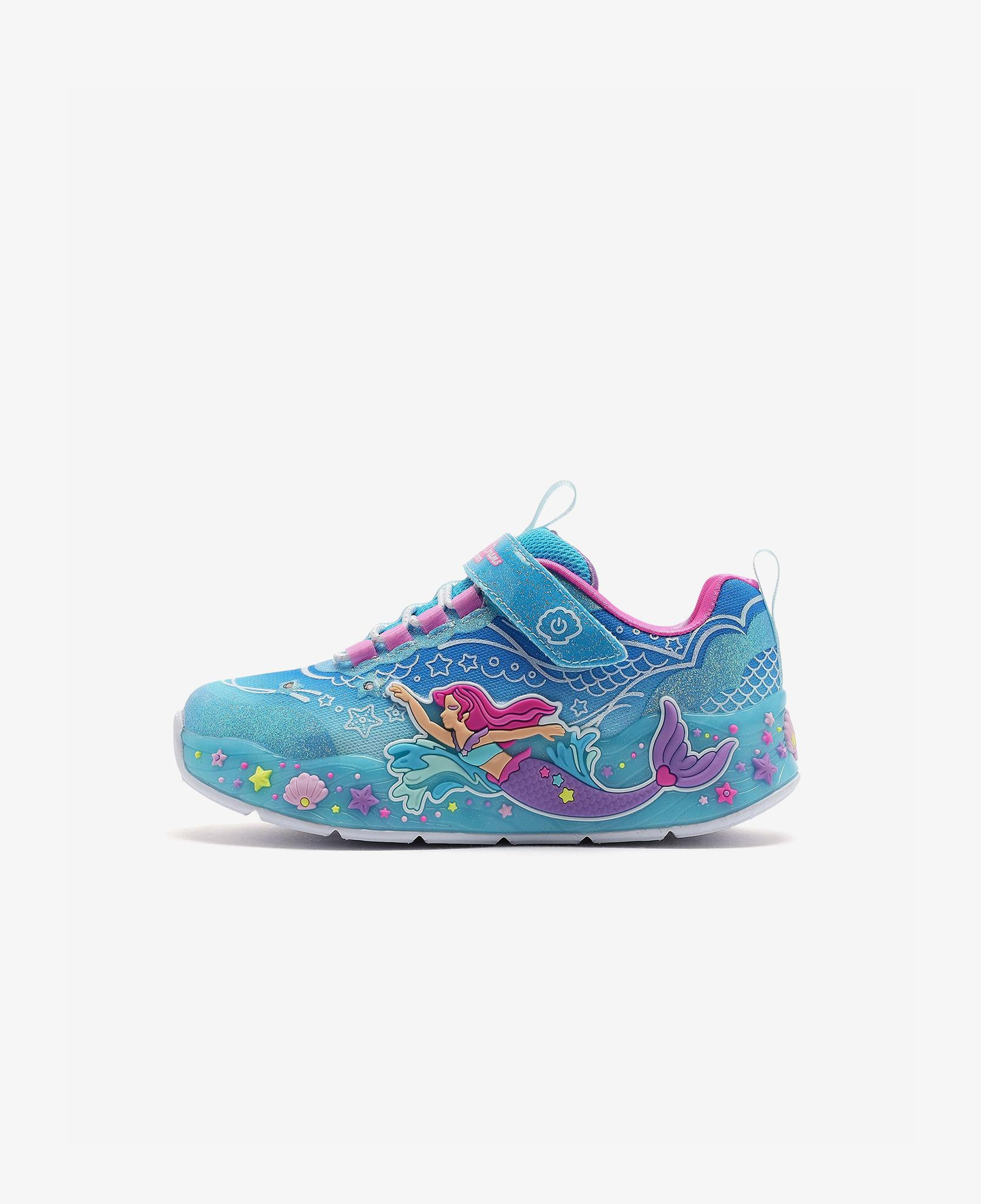 Skechers Mermaid Dreams Çocuk Mavi Işıklı Spor Ayakkabı