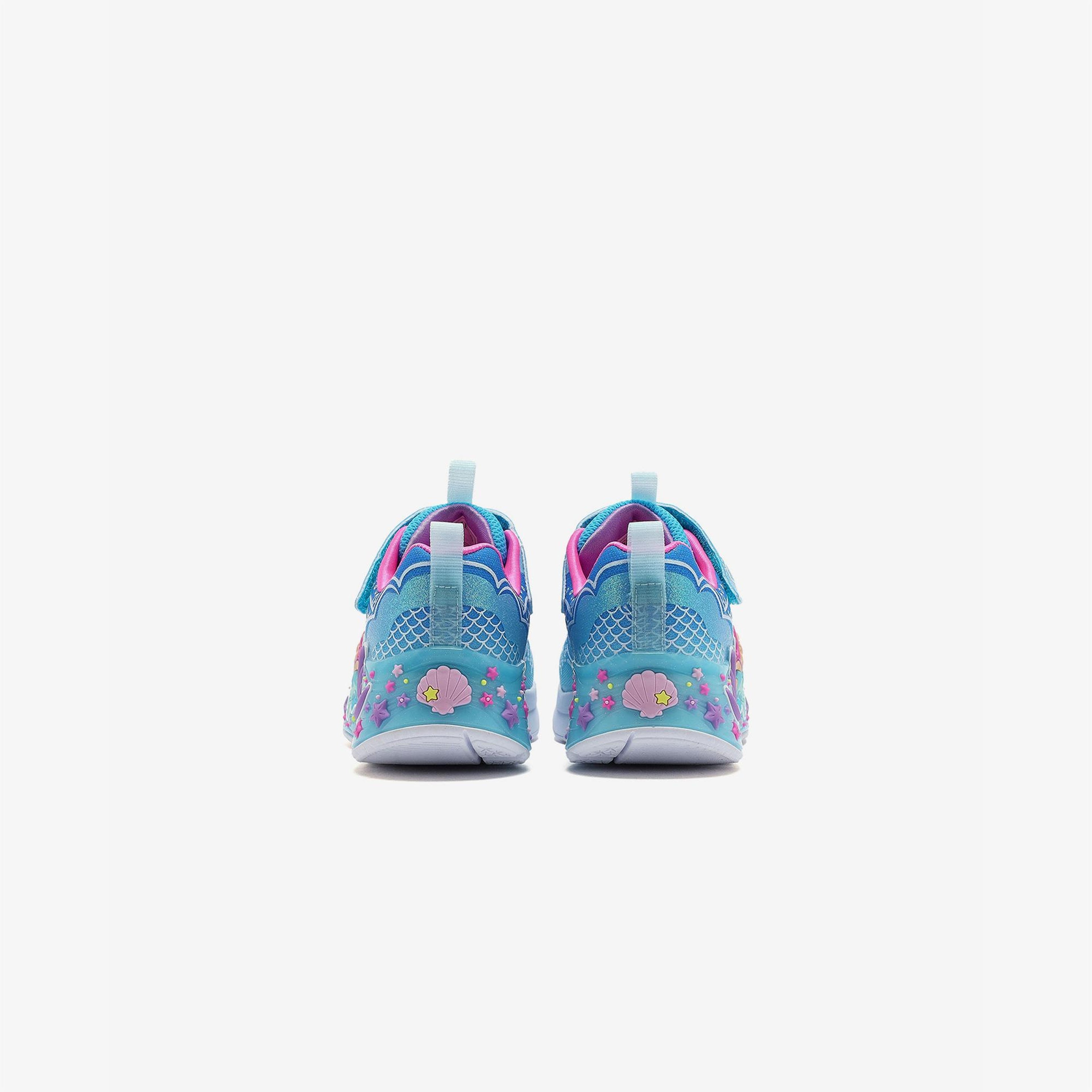 Skechers Mermaid Dreams Çocuk Mavi Işıklı Spor Ayakkabı