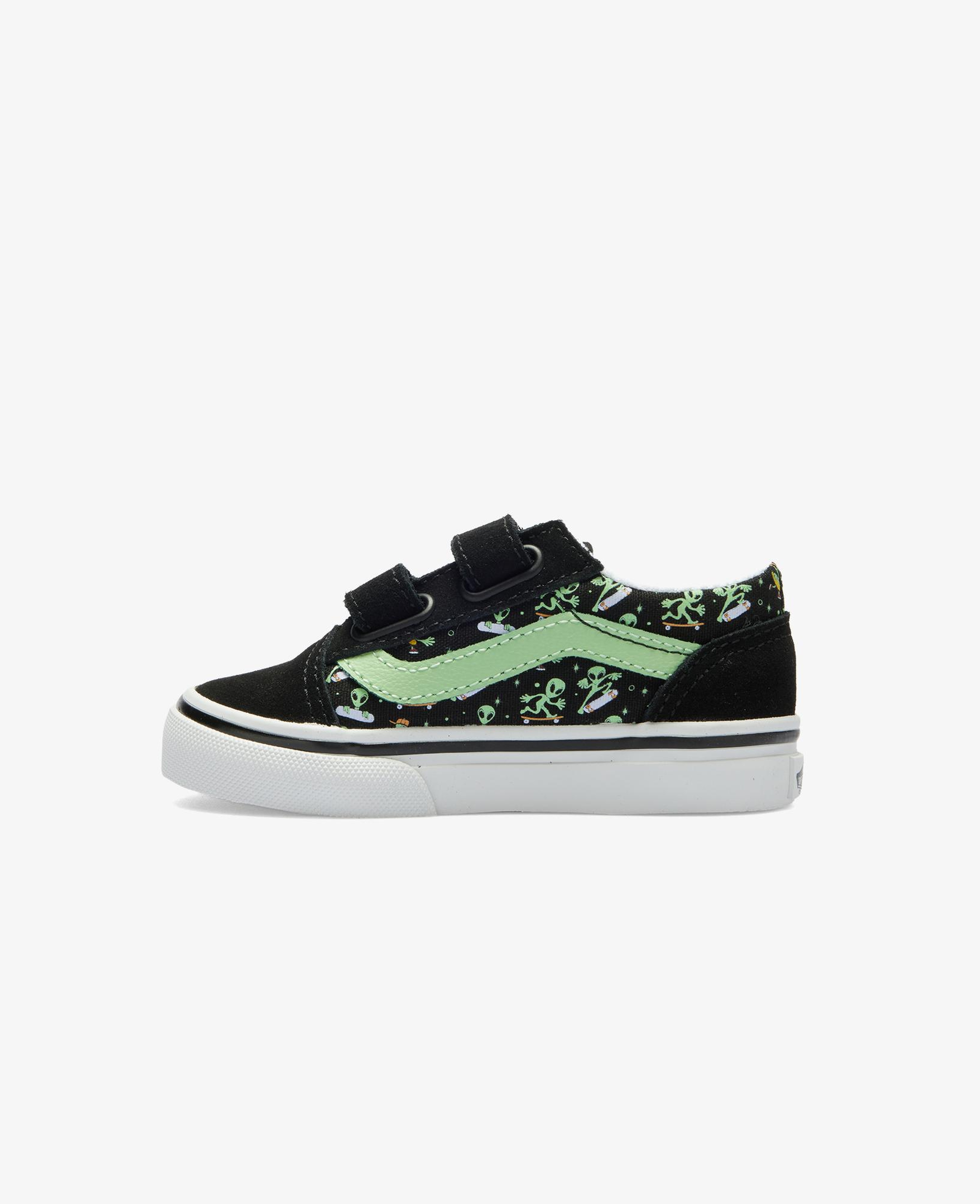 Vans Old Skool V Bebek Siyah Sneaker