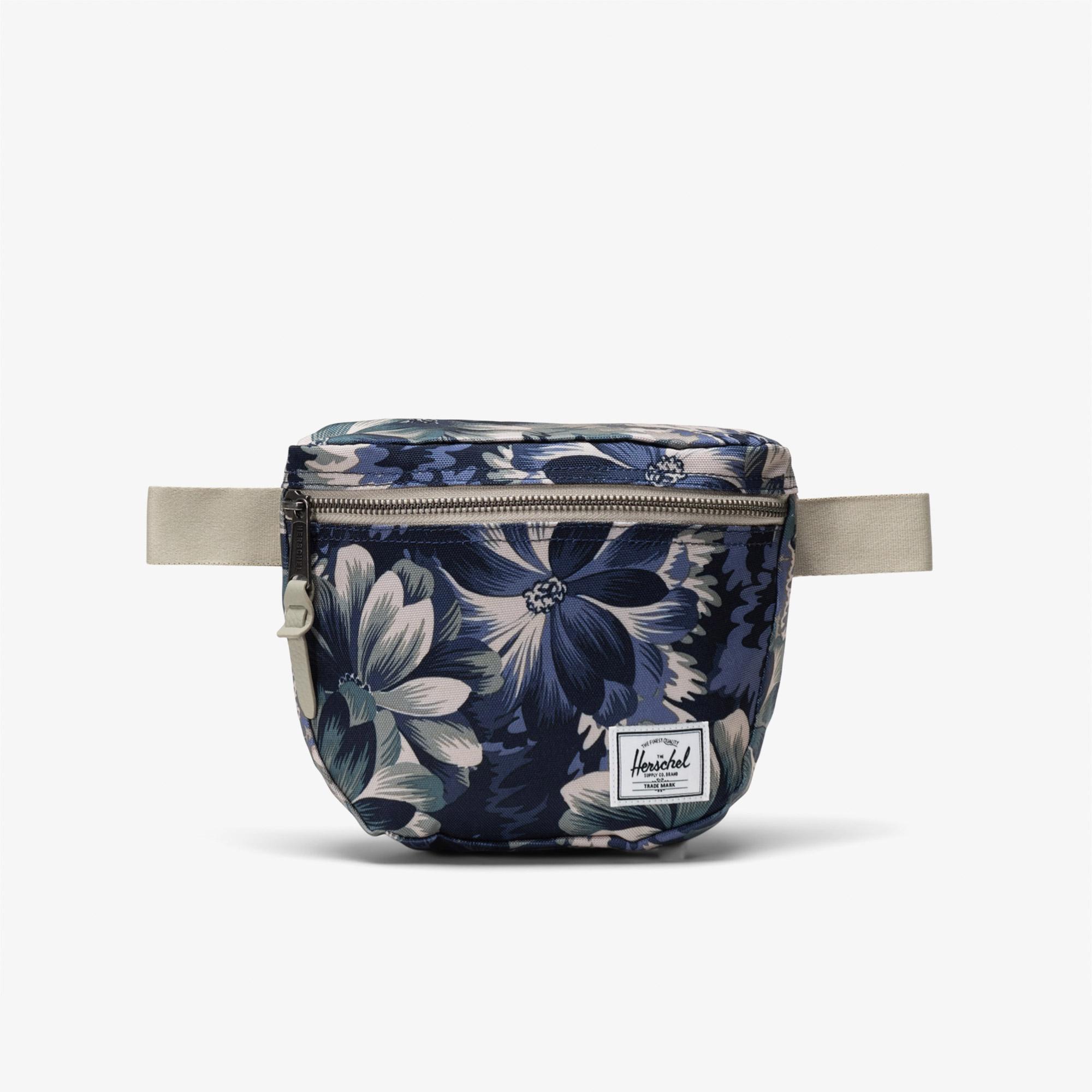 Herschel Floral Tapestry Settlement Unisex Mavi Bel Çantası