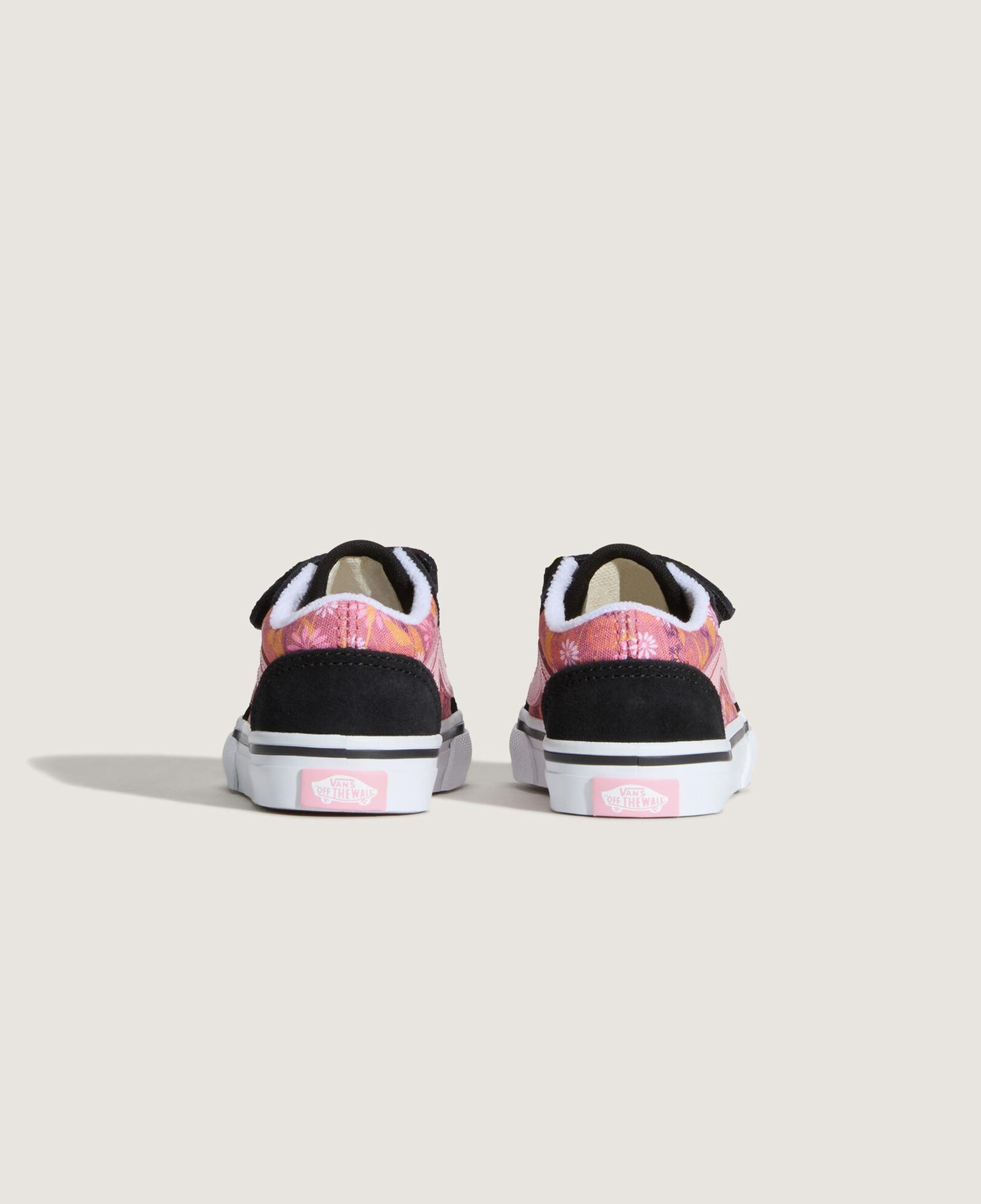 Vans Old Skool Bebek Pembe Çiçekli Spor Ayakkabı