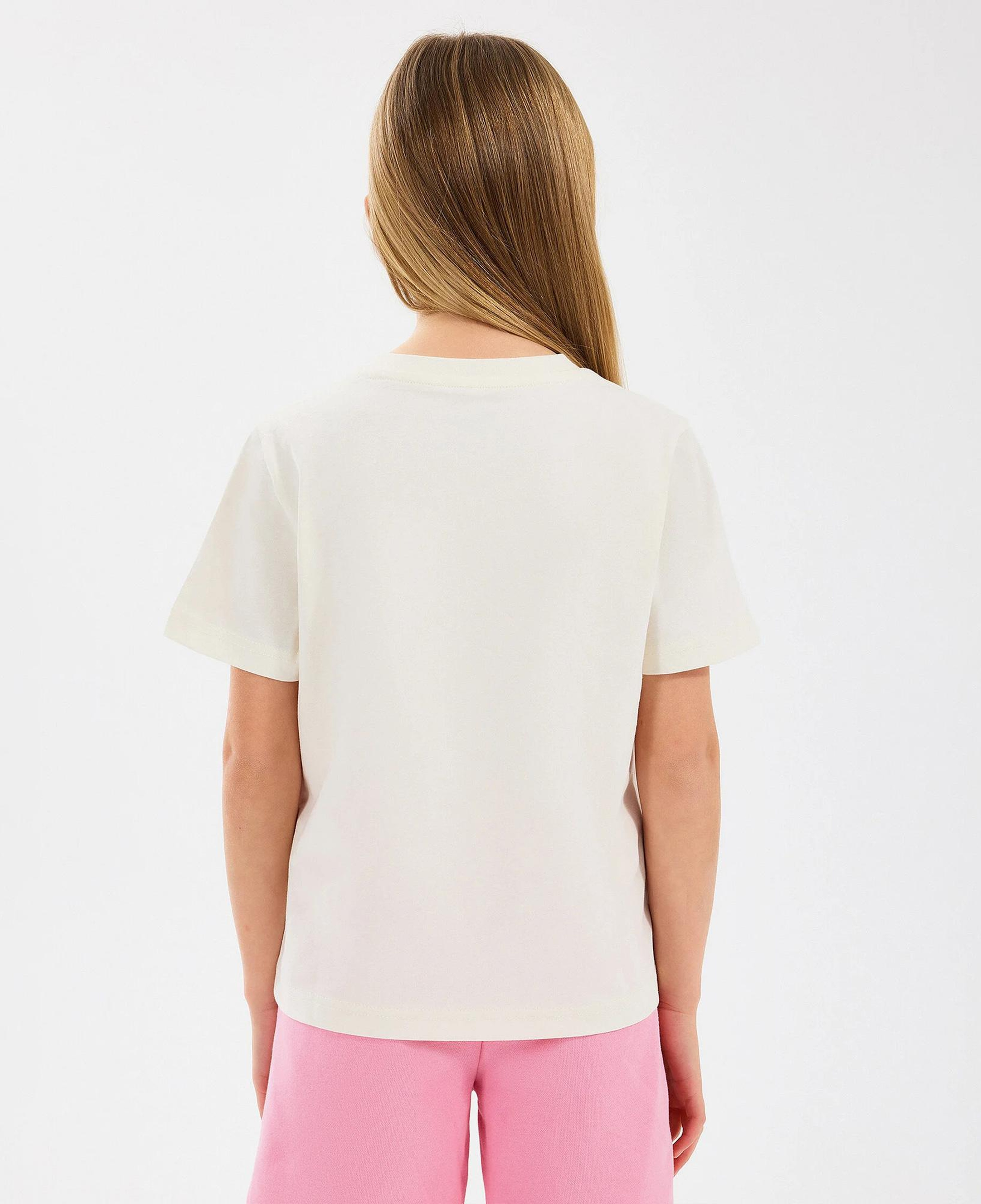 Skechers Graphic Regular Fit Çocuk Beyaz T-Shirt